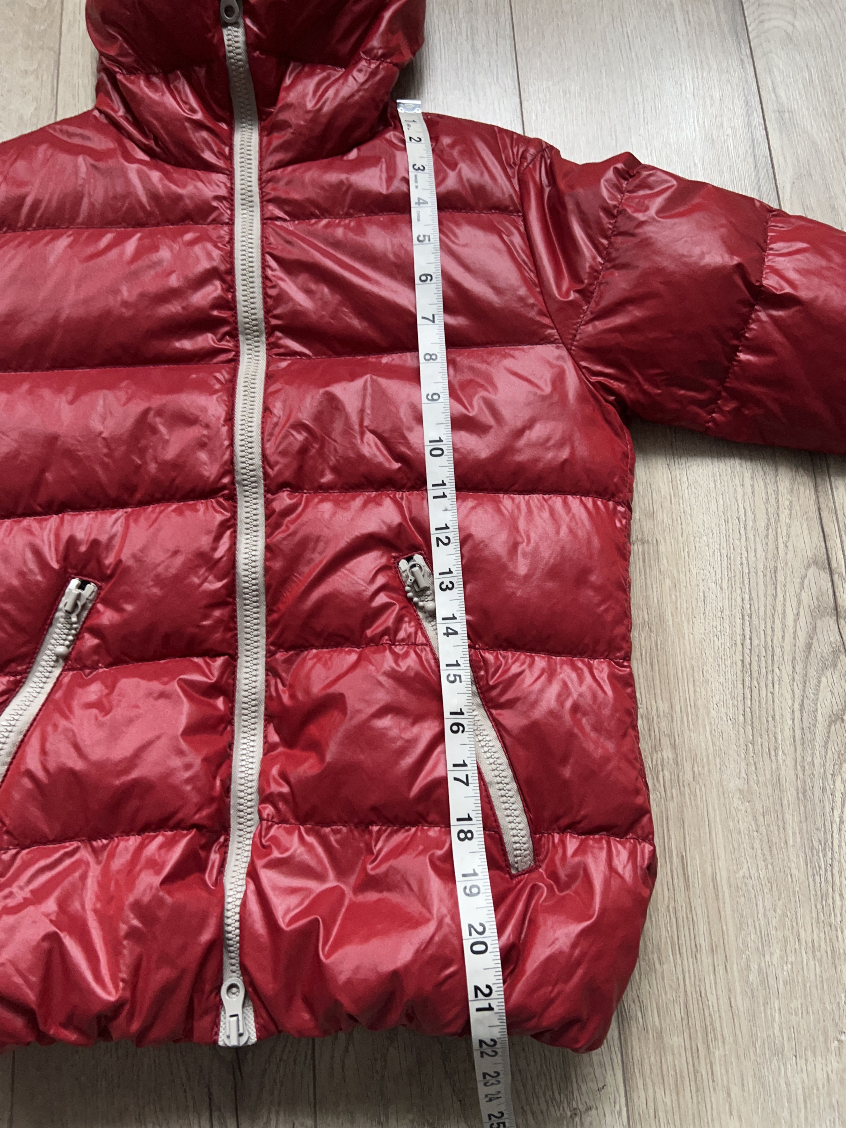 Duvetica Kids Boys Girls Zip Jacket Puffer Hooded Red Size 12 Years Size XXS / US 00 / IT 34 - 8 Thumbnail