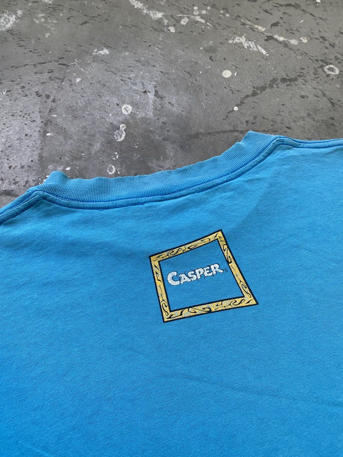 Universal Studios Vintage 80s Casper Movie by Universal Studios Distressed Tee Size US XL / EU 56 / 4 - 11 Thumbnail
