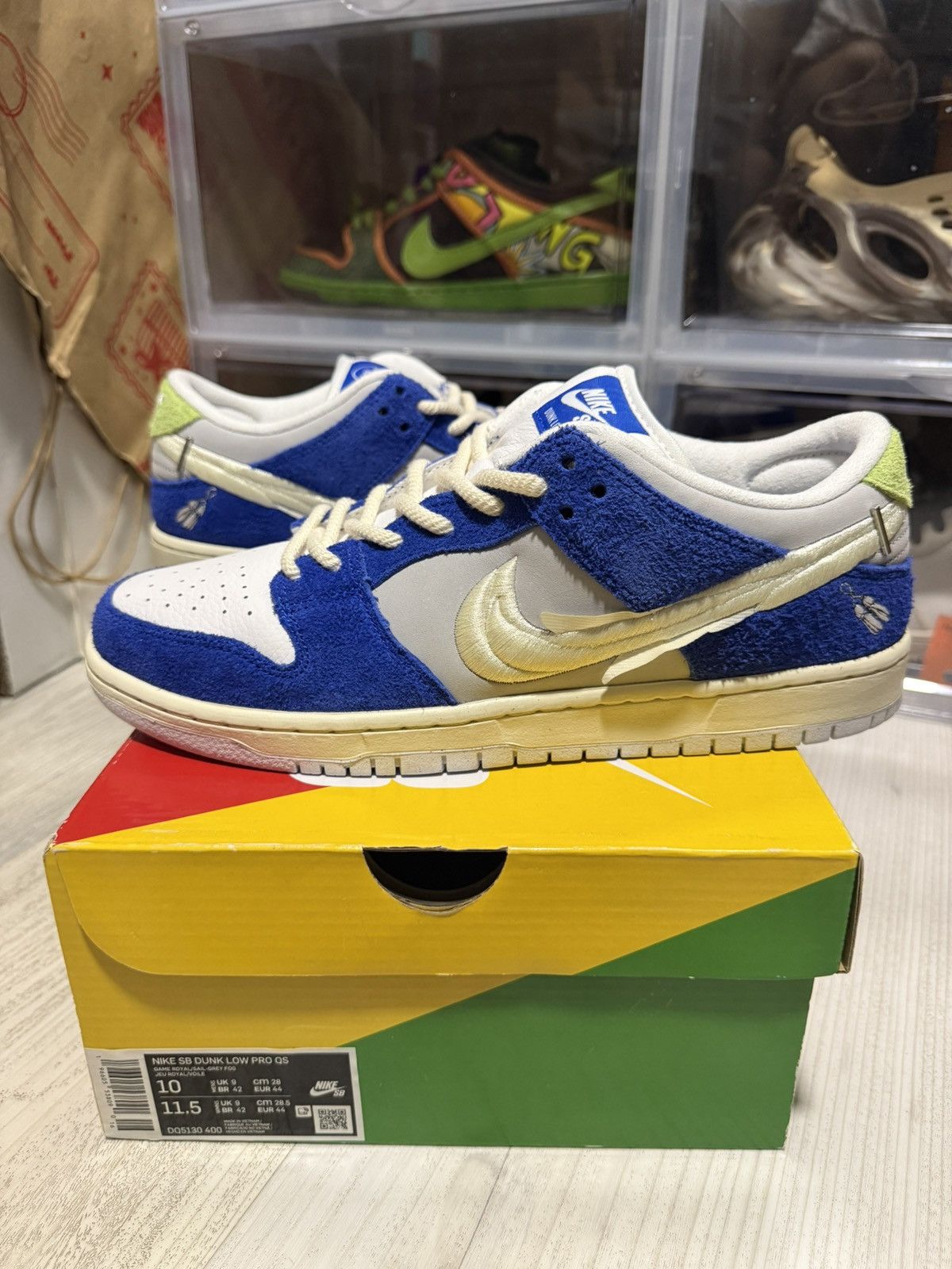 Nike SB Nike SB Dunk Low Fly Streetwear Gardenia Size US 10 / EU 43 - 1 Thumbnail
