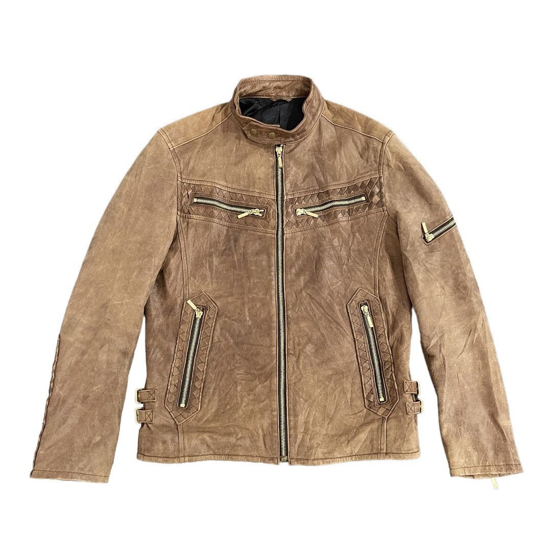 ABAHOUSE Vintage Abahouse Leather Jacket Size US S / EU 44-46 / 1 - 1 Thumbnail