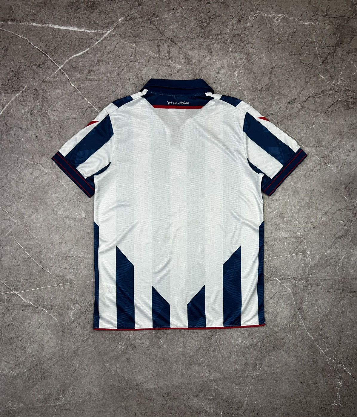 Other Macron West Bromwich Albion Home Soccer Jersey Size US L / EU 52-54 / 3 - 2 Thumbnail