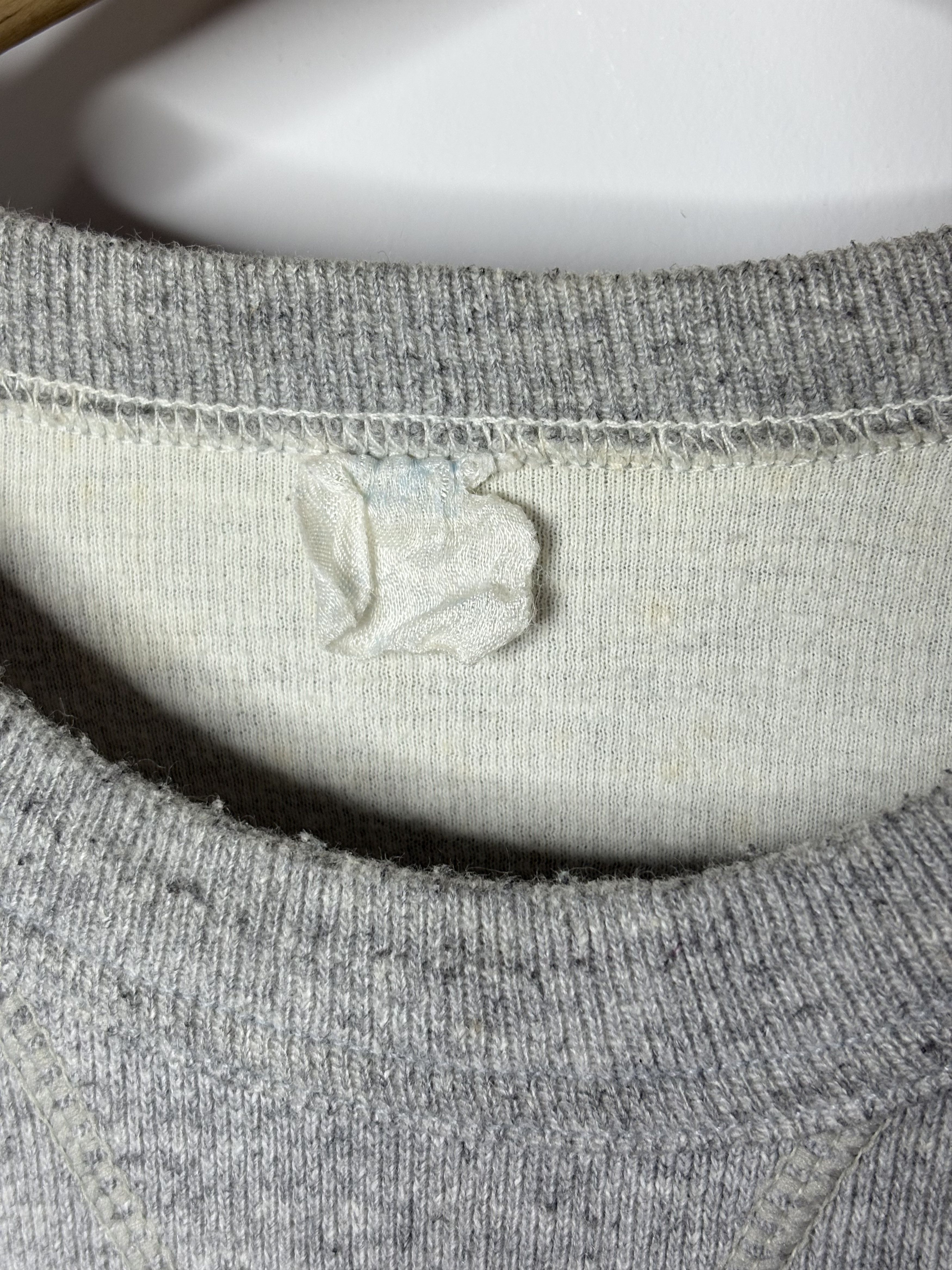 Nike VINTAGE 70s Nike Athletics West Crewneck Sweatshirt L Gray Size US M / EU 48-50 / 2 - 5 Thumbnail