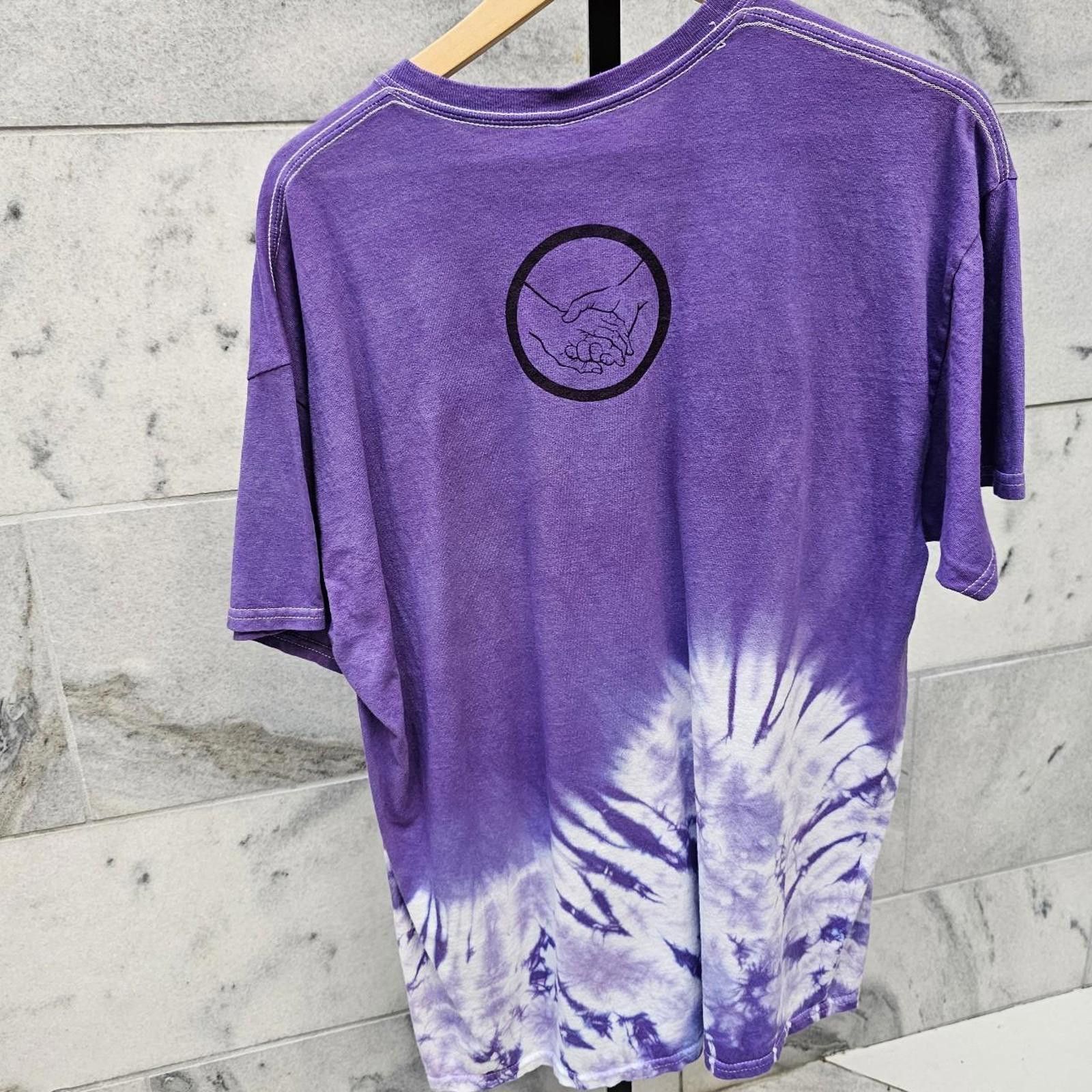 Other Elders Matter White and Purple Tie-Dye T-shirt Size US XL / EU 56 / 4 - 3 Thumbnail