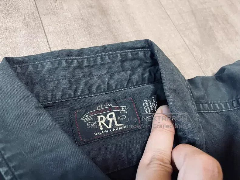 RRL Ralph Lauren RRL Ralph Lauren Black workwear double pocket military sty Size US L / EU 52-54 / 3 - 4 Thumbnail