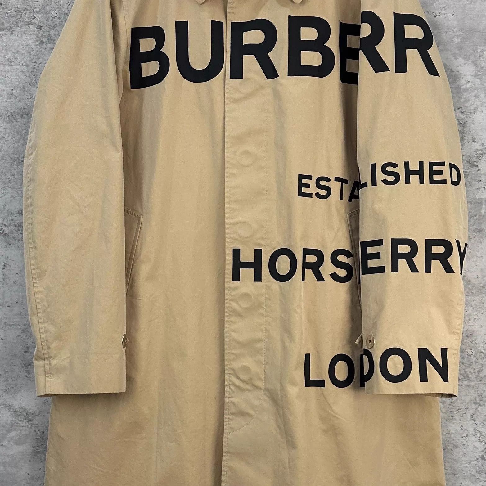 Burberry Burberry Logo Khaki Trench Coat 50 99 New Size US M / EU 48-50 / 2 - 4 Thumbnail