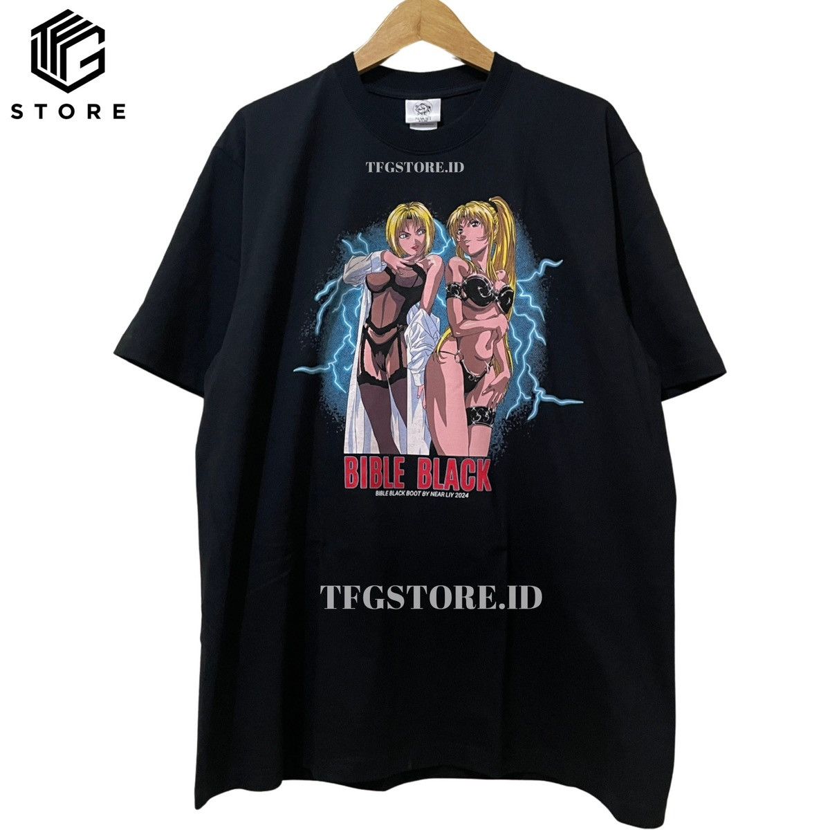 Vintage HOT 🔥 Bible Black Curse Waifu Sex Anime Tee Manga T shirt XL |  Grailed