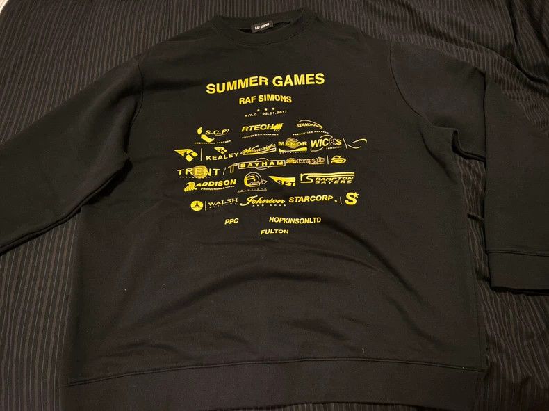 Raf simons Long-sleeved autumn and winter sweatshirt