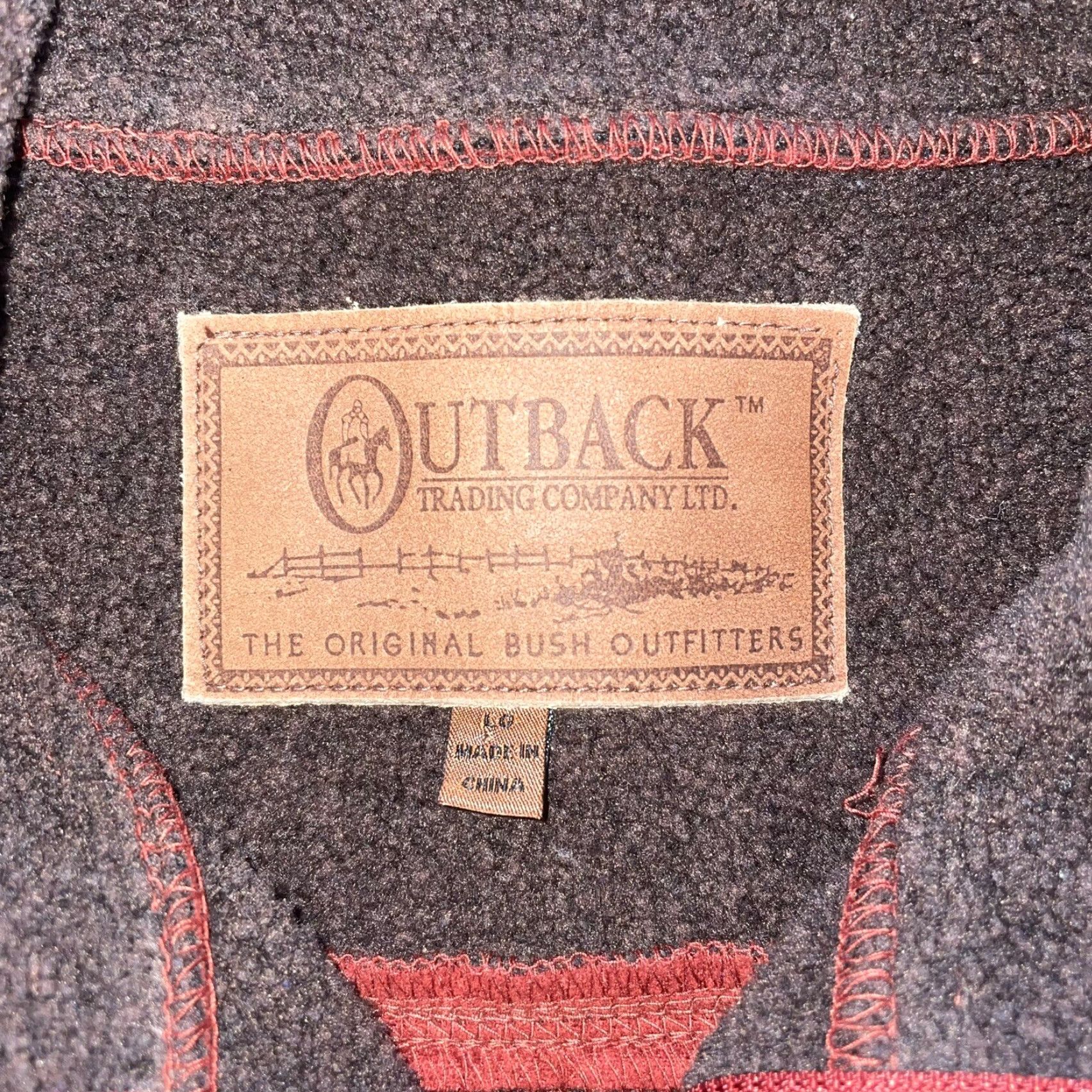 Vintage Outback Trading Company Fleece Lined Vest Womens Size L Red Vest L Womens Outback Trading Company Fleece Lined Vest Size L Red Size L / US 10 / IT 46 - 4 Thumbnail