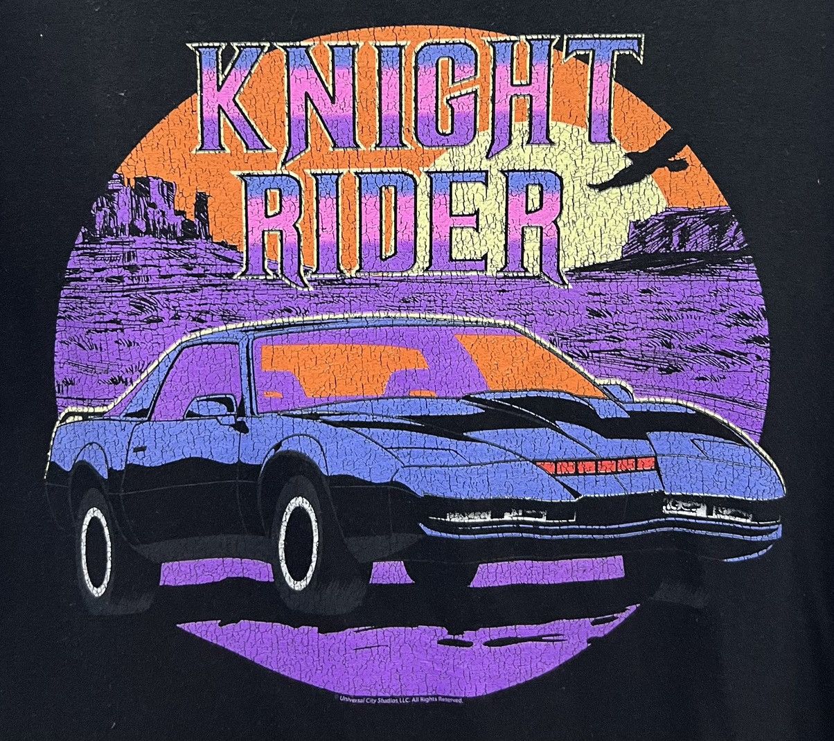 Vintage VINTAGE KNIGHT RIDER SHIRT Size US L / EU 52-54 / 3 - 4 Thumbnail