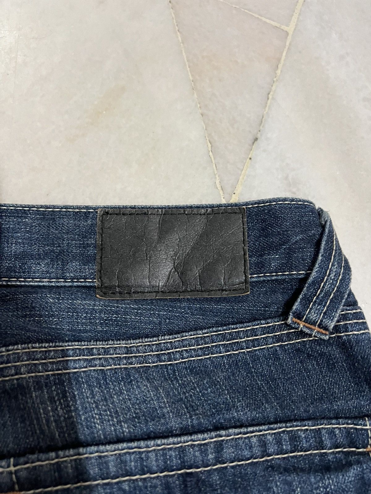 If Six Was Nine × Uniqlo 🌈2000s UNIQLO JEANS FOR MEN BOOTCUT WASHED Size US 30 / EU 46 - 14 Thumbnail