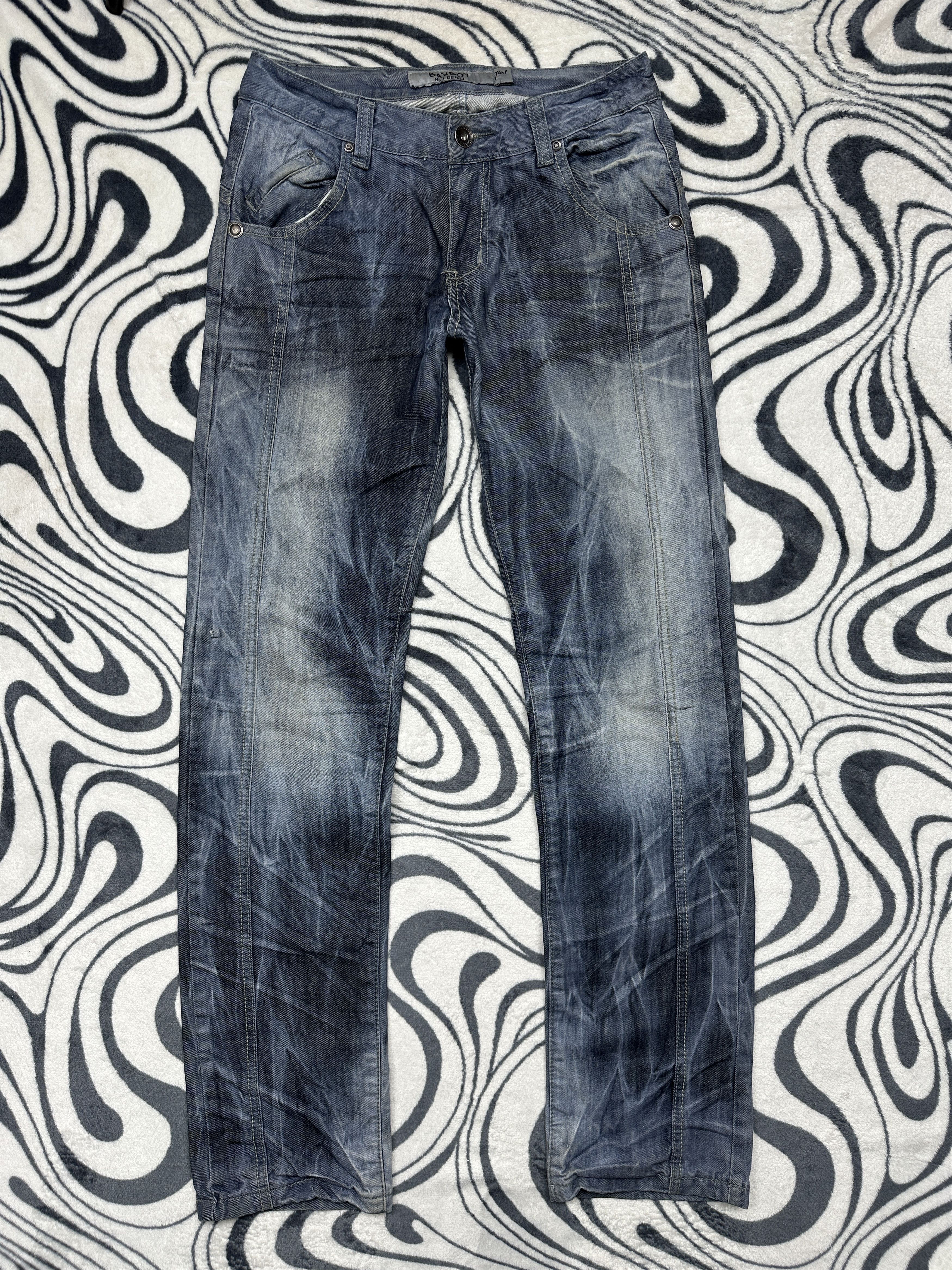 If Six Was Nine Baxboy Vintage Mens Denim Pants Baggy Jeans Size US 29 - 5 Thumbnail