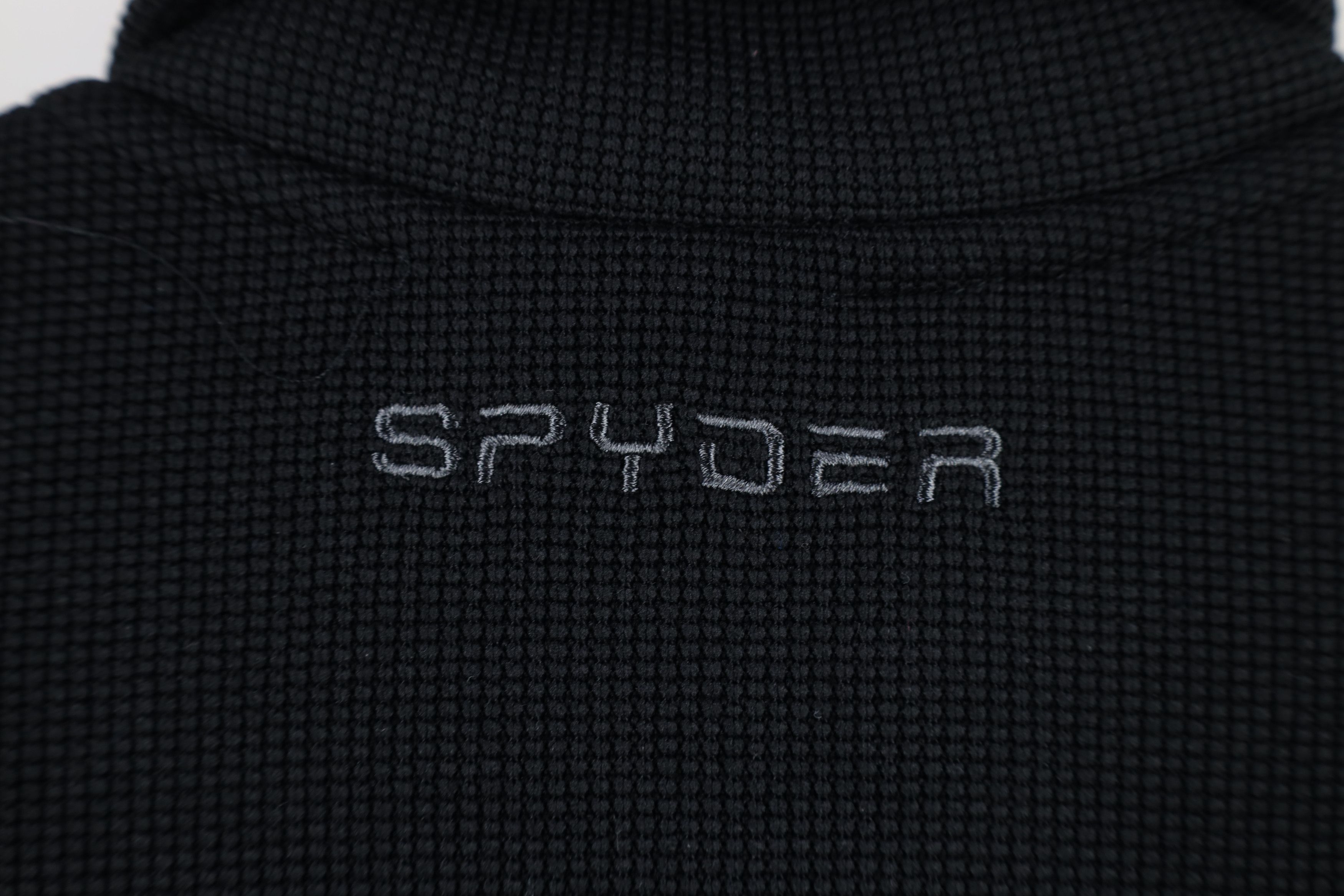 Spyder × Vintage Spyder Thermal Waffle Knit Raider Full Zip Jacket Black Size US S / EU 44-46 / 1 - 13 Thumbnail