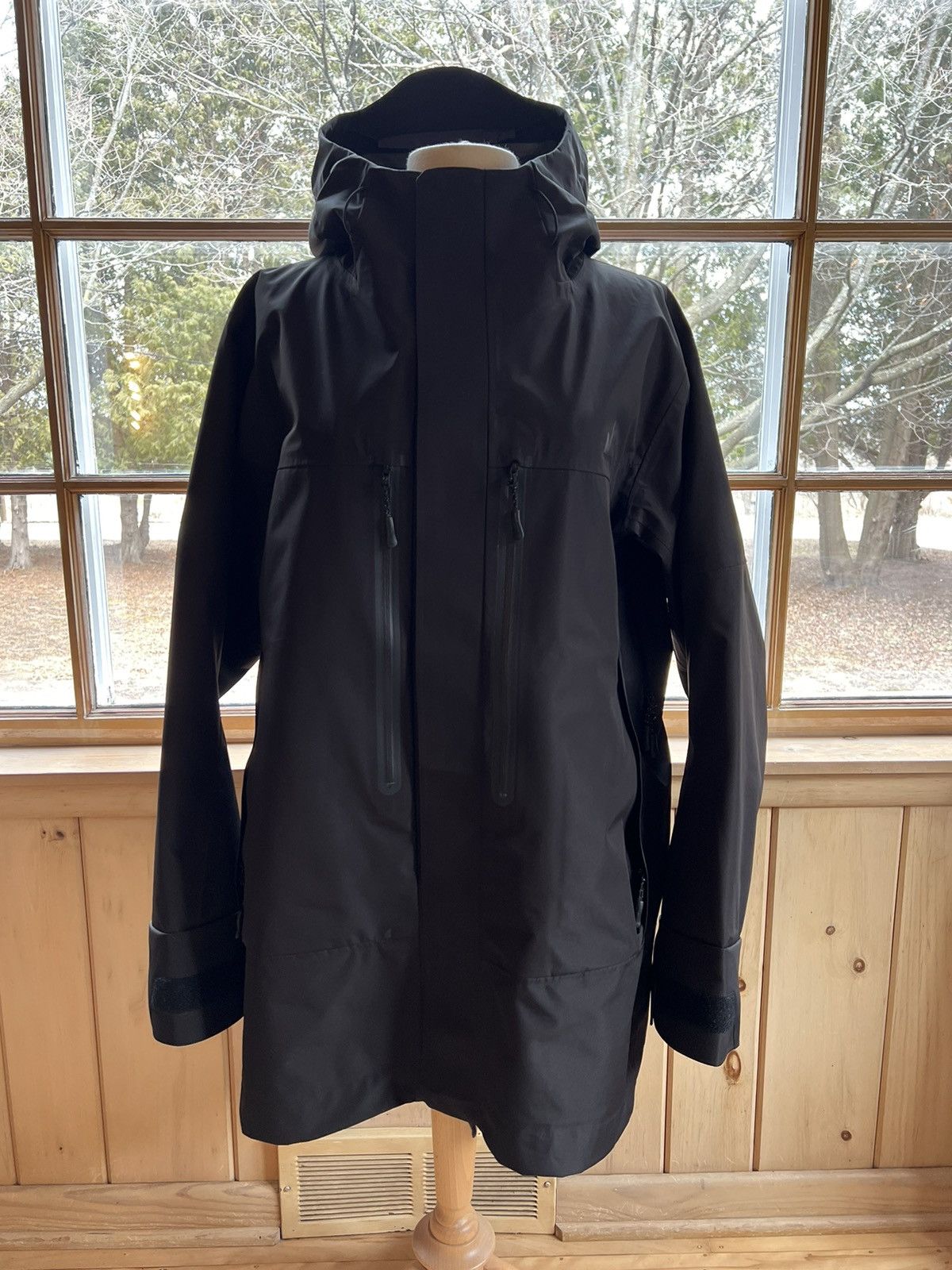 Image of Snow Peak X Mountain Of Moods 3-Layer Jacket XL in Black, Men's