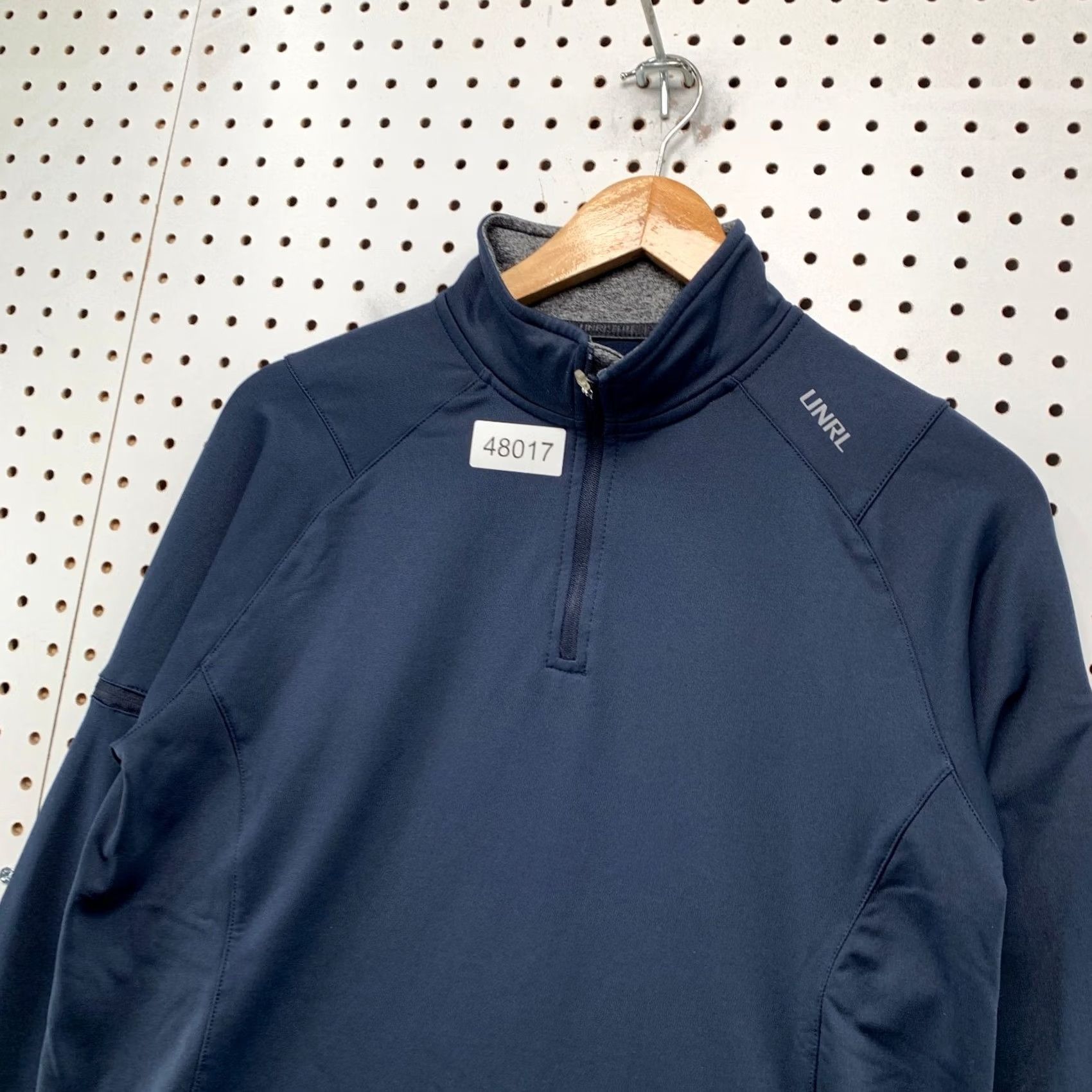 Vintage UNRL Barstool Golf 1/4 Zip Pullover Mens Small Navy Blue Preppy Long Sleeve Shirt Size US S / EU 44-46 / 1 - 4 Thumbnail
