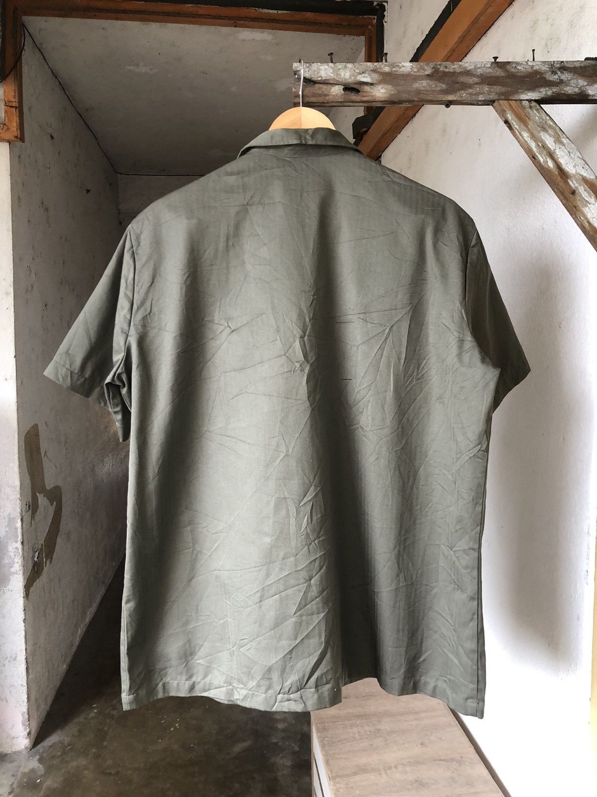 Vintage Vintage Y2K France Army Button Up Shirt Size US XXL / EU 58 / 5 - 14 Thumbnail