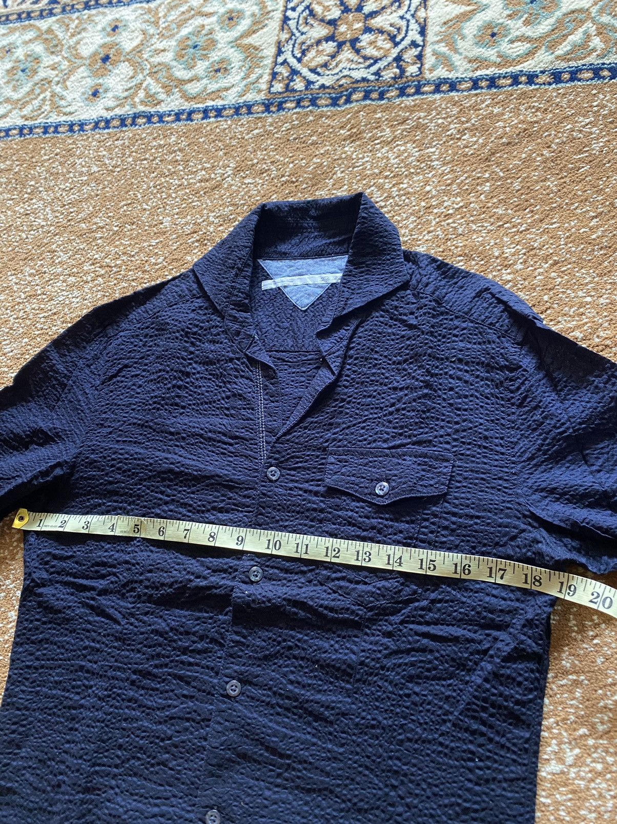 Issey Miyake Tete homme pleats button shirt Size US M / EU 48-50 / 2 - 6 Thumbnail