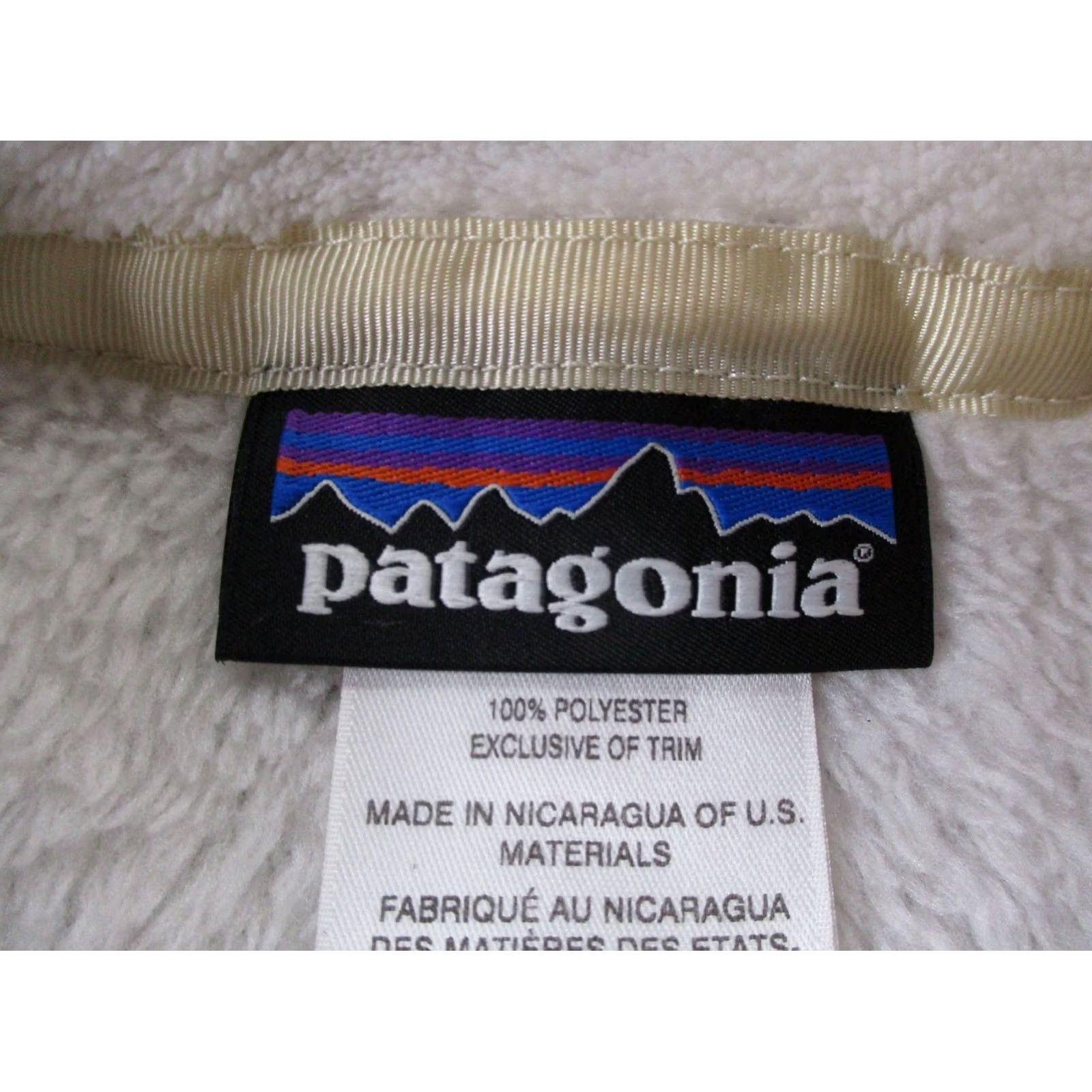 Patagonia Patagonia Snap T Fleece Jacket Women XS White Polartec Fuzzy Jumper Hiking 25442 Size XS / US 0-2 / IT 36-38 - 6 Thumbnail