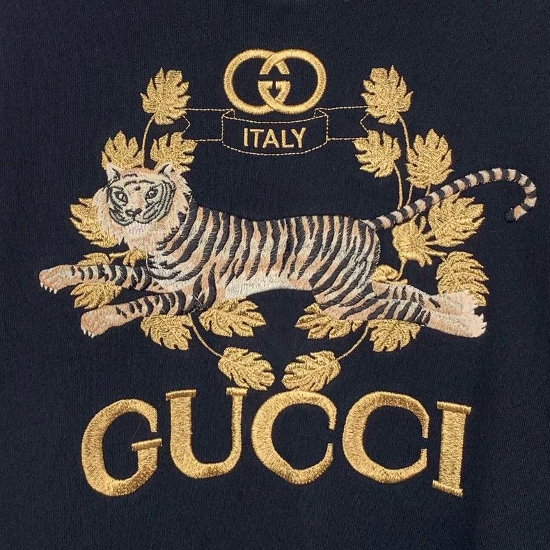 Gucci Gucci 22 Chinese New Year series logo tiger embroidery roun Size US XS / EU 42 / 0 - 5 Thumbnail