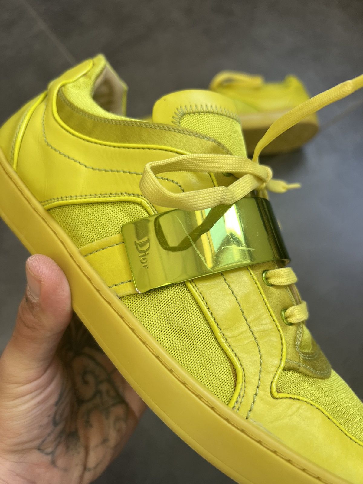 Dior Dior By Hedi Slimane Replica Gats type low sneakers Size US 8 / EU 41 - 3 Thumbnail