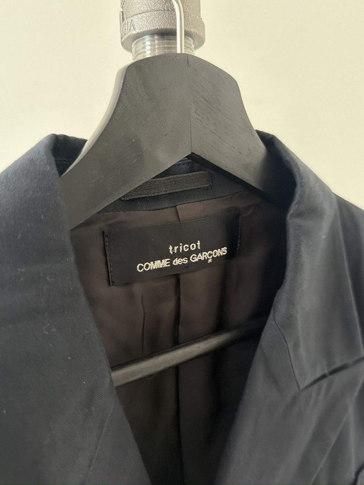 Tricot Comme des Garcons Double Breasted Cropped Blazer Size S / US 4 / IT 40 - 3 Thumbnail