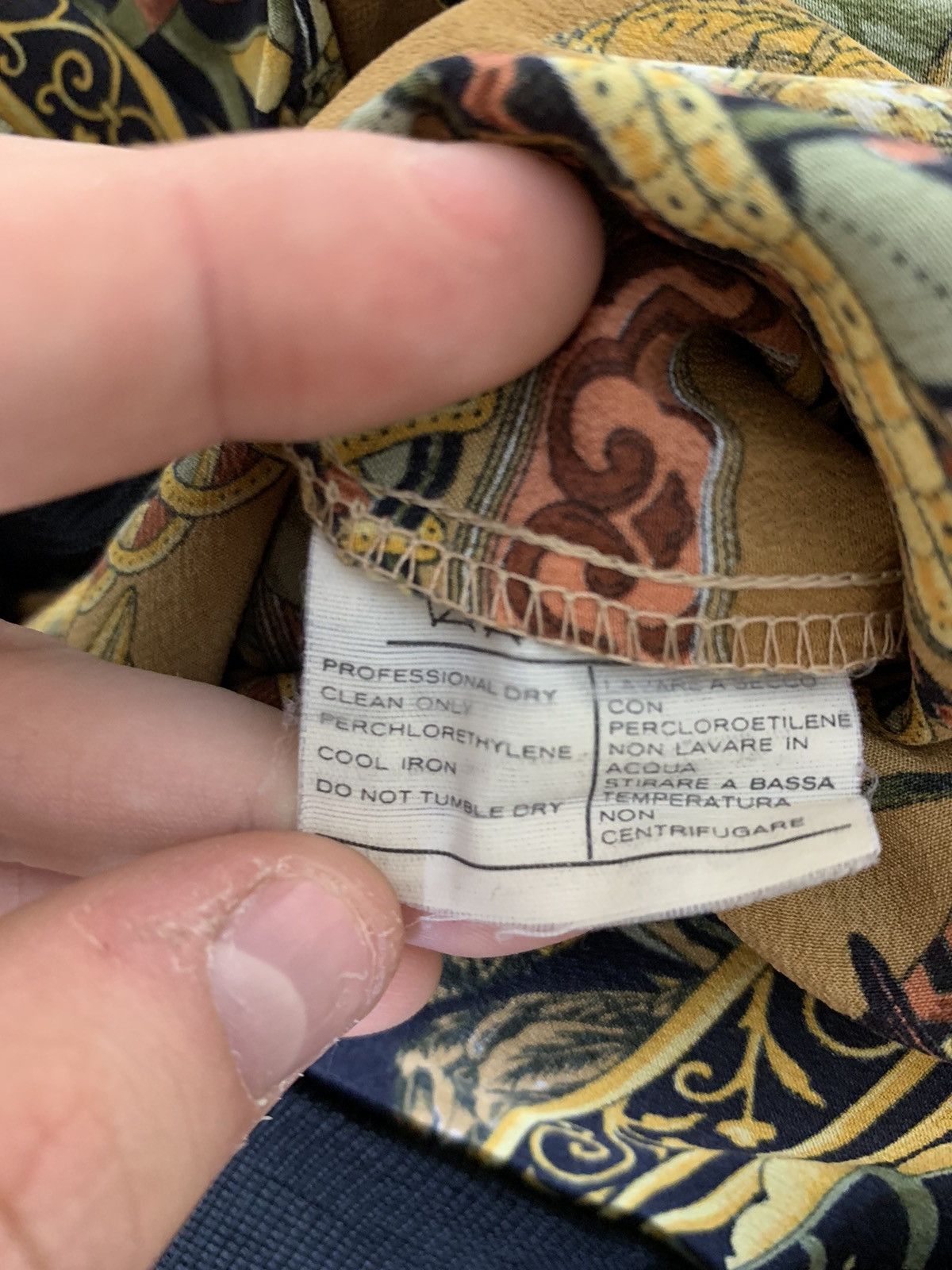 Salvatore Ferragamo × Vintage Vintage Salvatore Ferragamo Silk Blouse Size ONE SIZE - 4 Thumbnail
