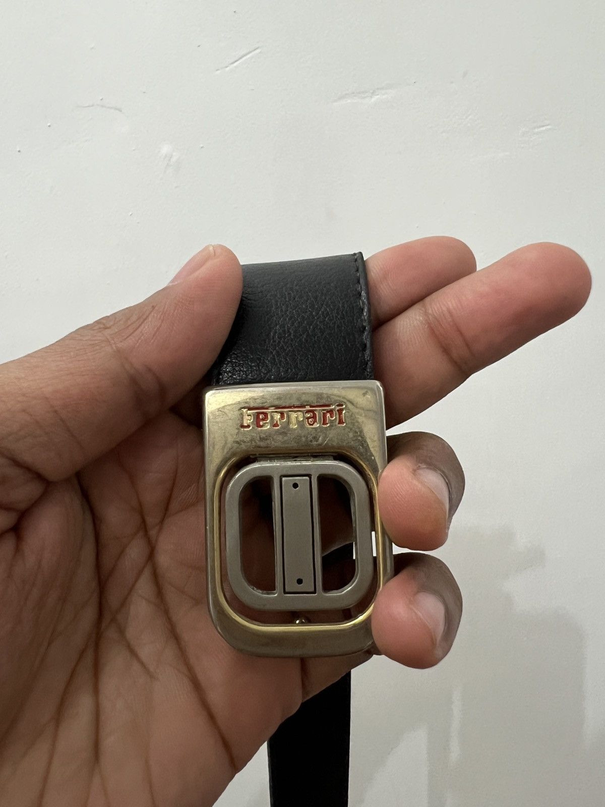 Ferrari Vintage Ferrari Leather Belt Size ONE SIZE - 7 Thumbnail