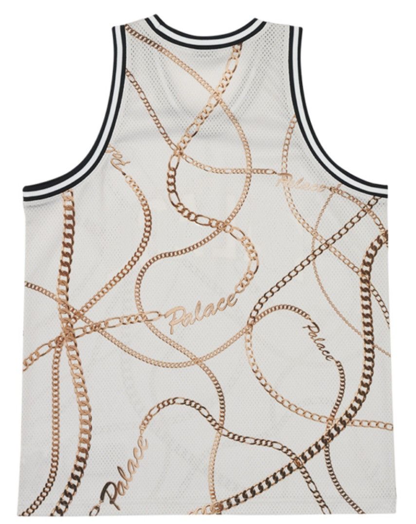 Palace Palace CHAIN BASKETBALL VEST CLOUDY Jersey Men’s Size Large Size US L / EU 52-54 / 3 - 2 Thumbnail