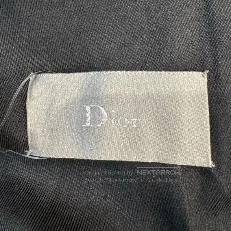 Dior Dior Black Wool Men's Windbreaker Coat . Size US L / EU 52-54 / 3 - 5 Thumbnail