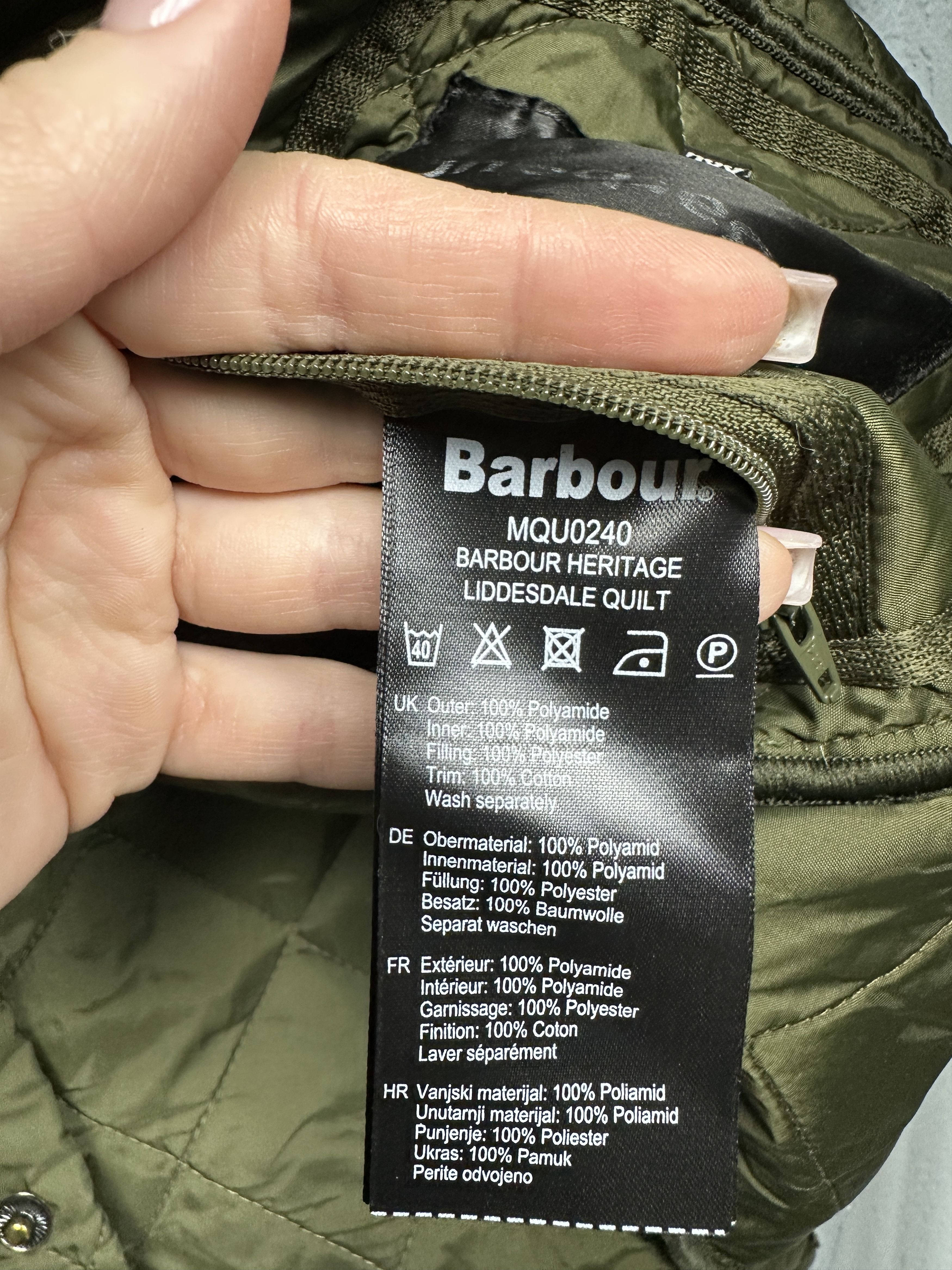 Barbour Barbour Mens Heritage Liddesdale Quilted Jacket Size US XXL / EU 58 / 5 - 5 Thumbnail