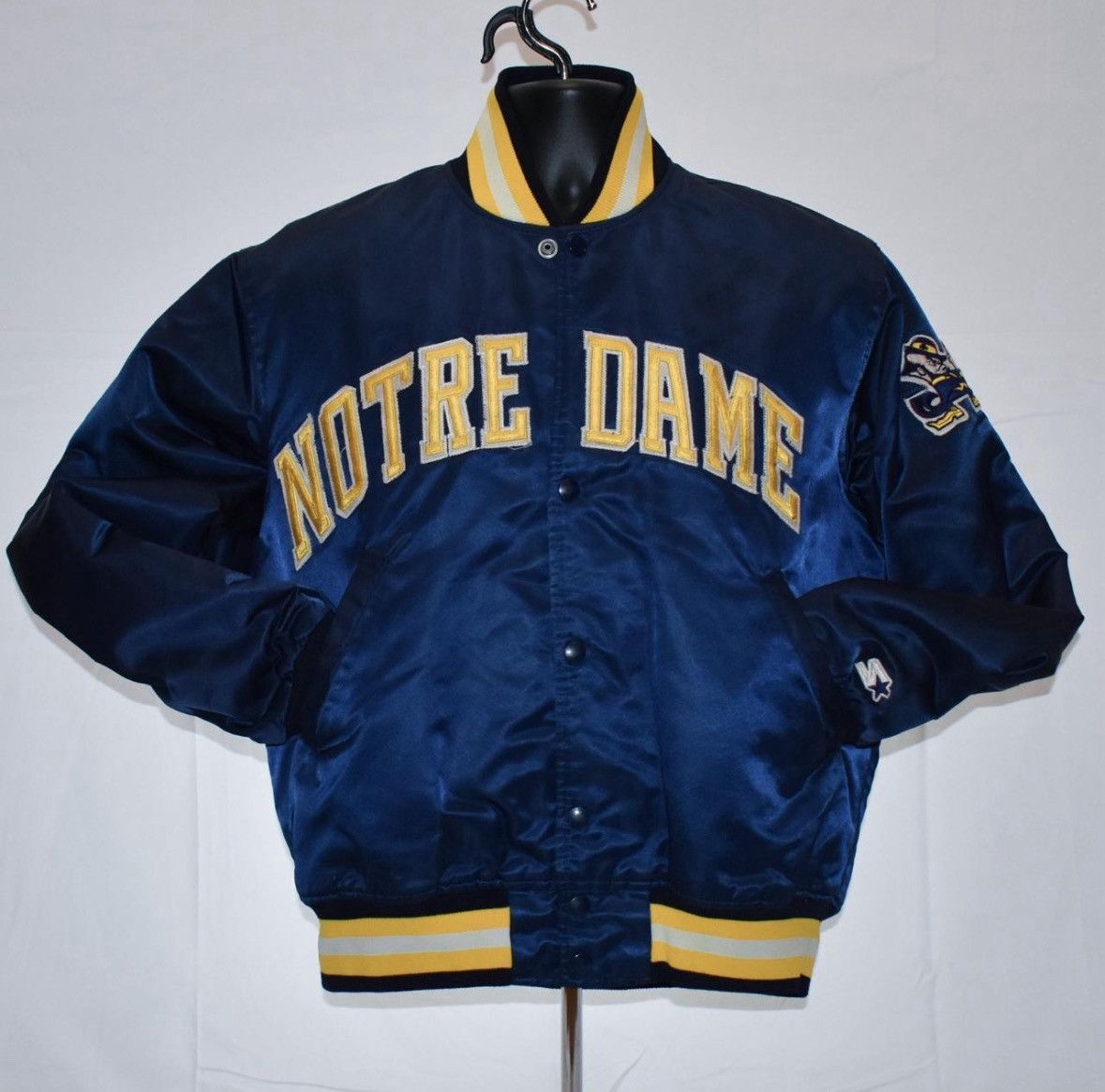Starter Vintage Notre Dame Starter Jacket Size US M / EU 48-50 / 2 - 1 Thumbnail
