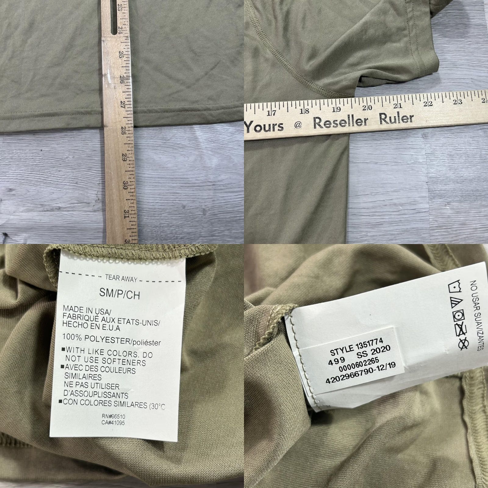 Under Armour Under Armour Shirt Mens Small Green California Army National Guard Tee Size US S / EU 44-46 / 1 - 8 Thumbnail