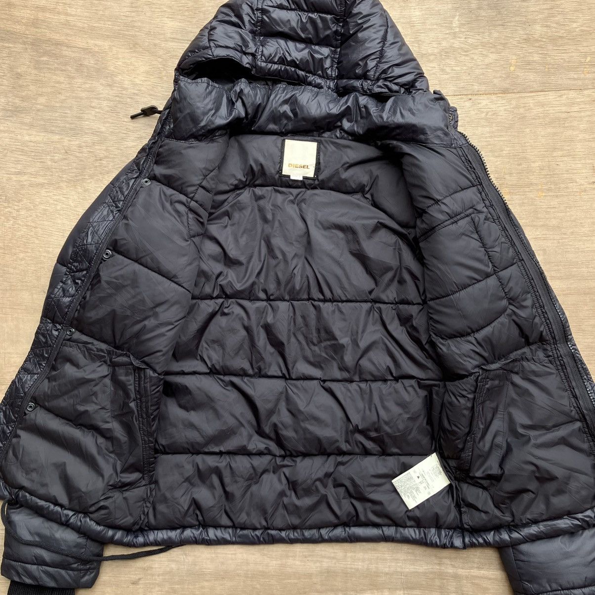 Diesel × Diesel Black Gold DIESEL HOODIE DOWN JACKET Size US S / EU 44-46 / 1 - 6 Thumbnail