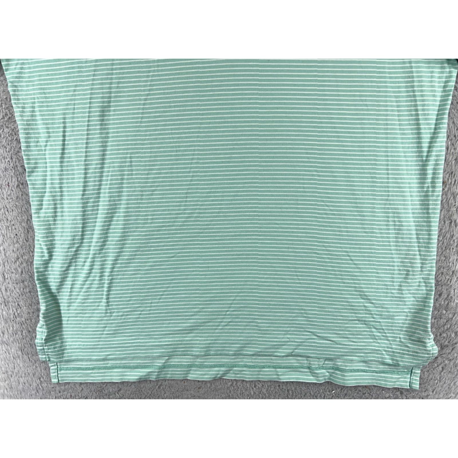 Ralph Lauren Polo Ralph Lauren Polo Shirt Men Large Green Striped Golf Vintage Lisle Jersey Size US L / EU 52-54 / 3 - 5 Thumbnail