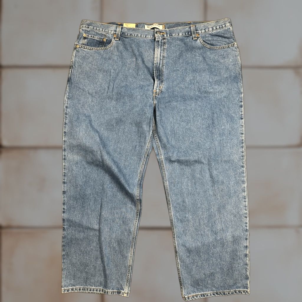 Levi's Levi’s 550 Jeans Men 50x29 Relaxed Taper Blue Medium Wash Denim NWT Size US 34 / EU 50 - 1 Thumbnail