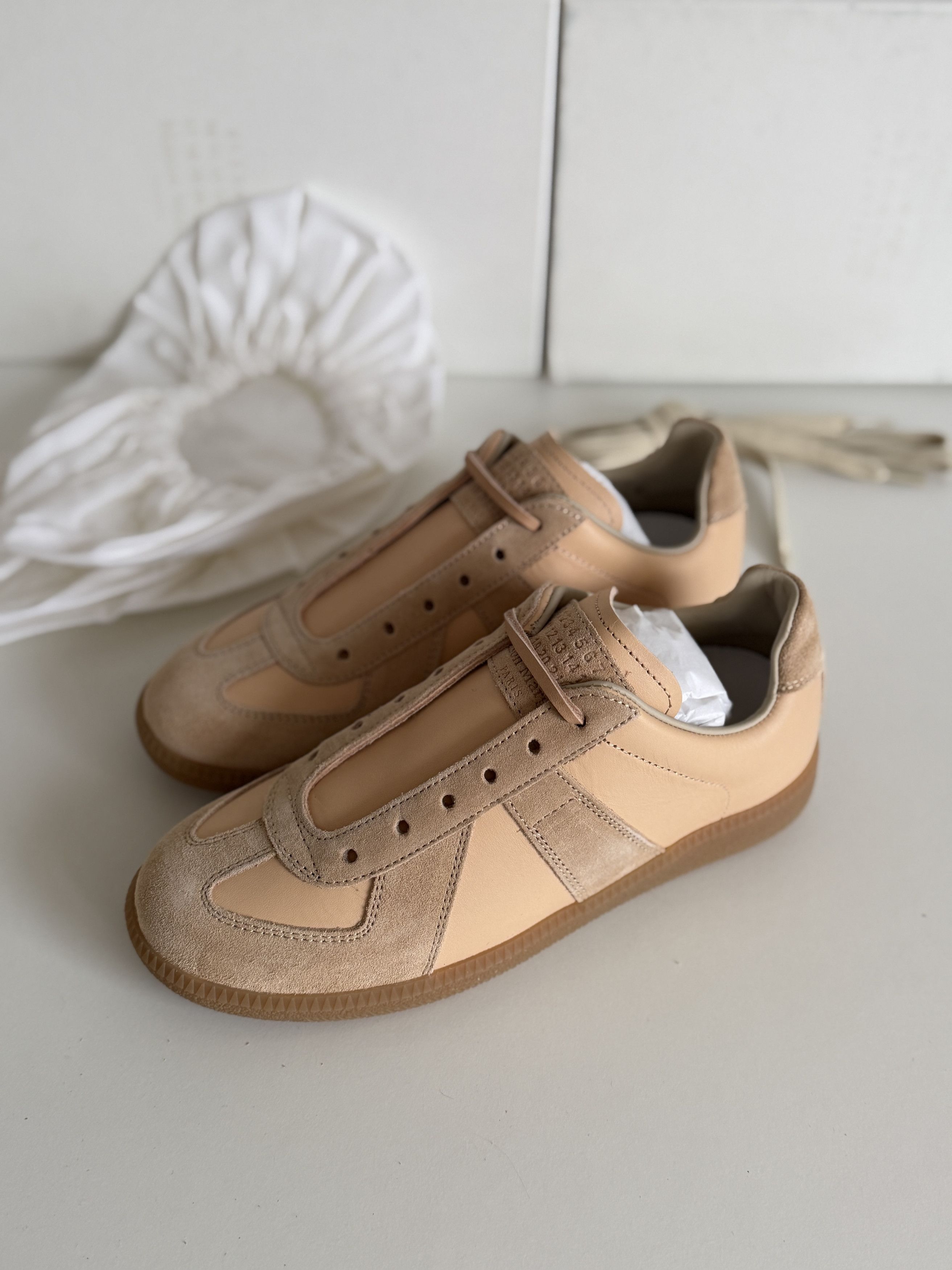 Maison Margiela Maison Margiela replica/gat sneakers Size US 5.5 / IT 35.5 - 1 Thumbnail