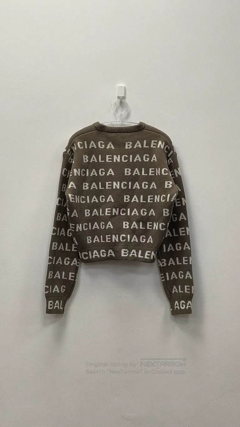 Balenciaga Balenciaga Crewneck Long Sleeve Sweater Size US S / EU 44-46 / 1 - 2 Thumbnail