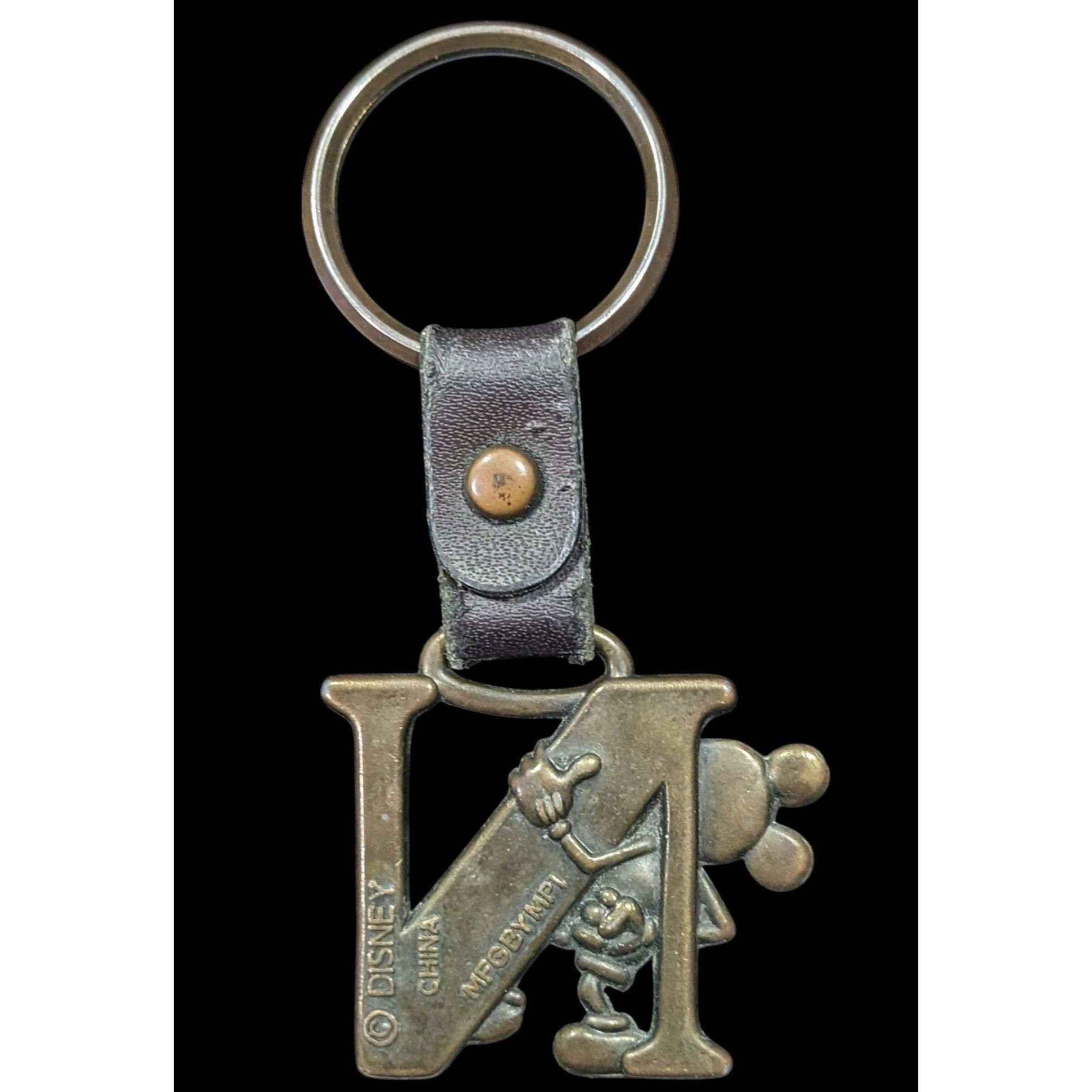 Disney Rustic Disney Mickey Letter N Initial Keychain Size ONE SIZE - 2 Thumbnail