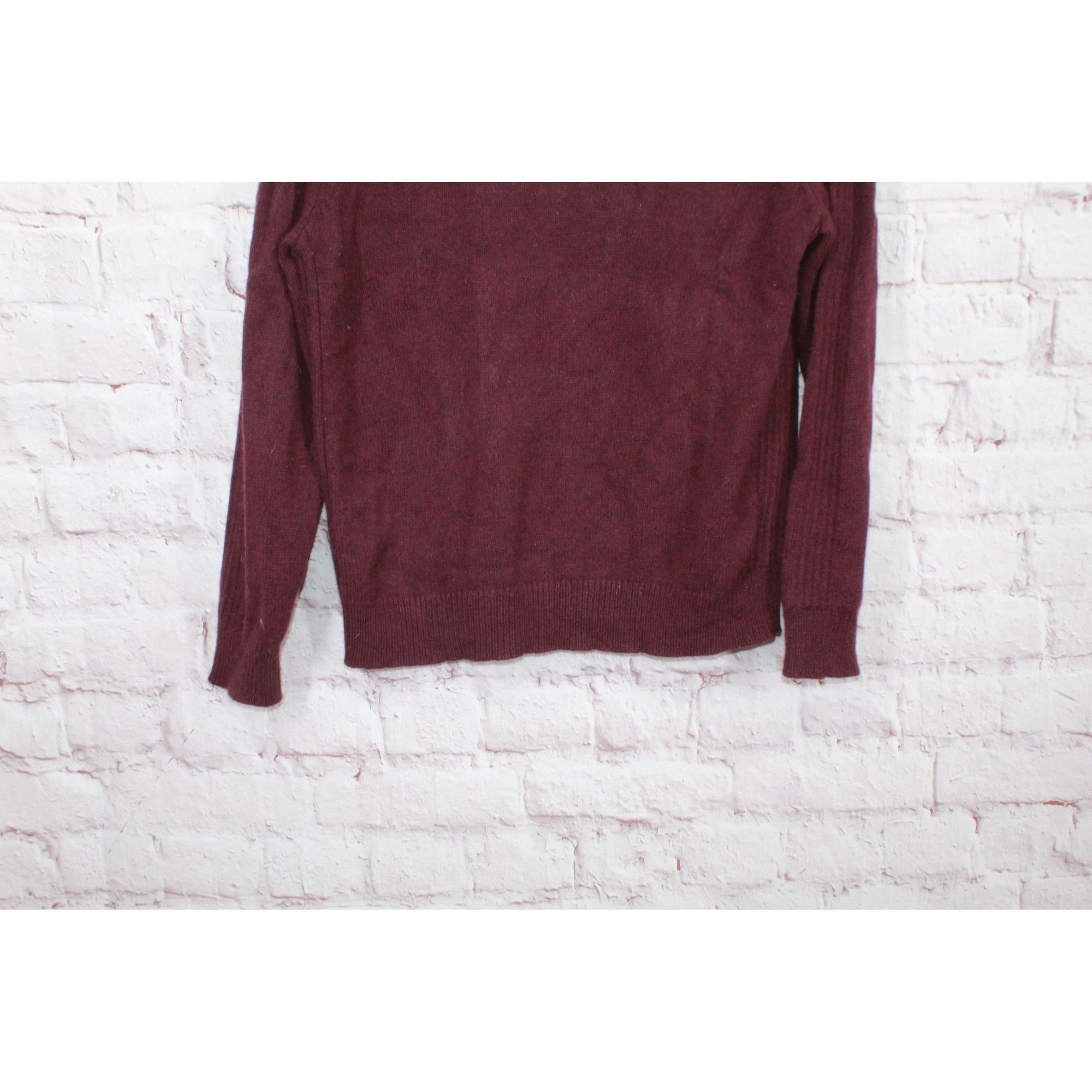 L.L. Bean LL Bean Men's Rangeley Wool Sweater Quarter Zip Size US L / EU 52-54 / 3 - 3 Thumbnail