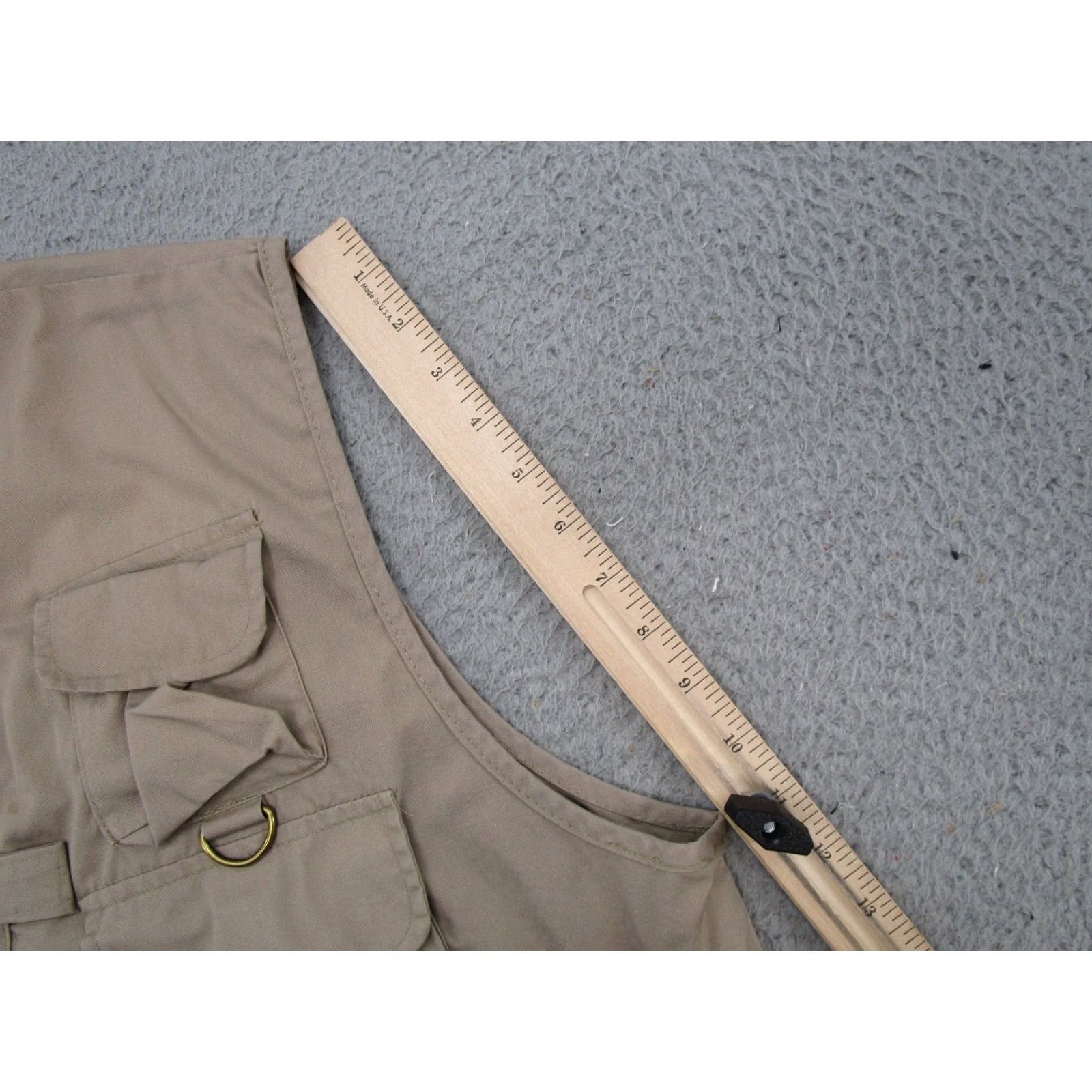 Vintage Uncle Milty Vest Men Size L Beige Khaki Tan Multi-Pocket Fly Fishing Hunting Fish Game Bag Size US L / EU 52-54 / 3 - 6 Thumbnail
