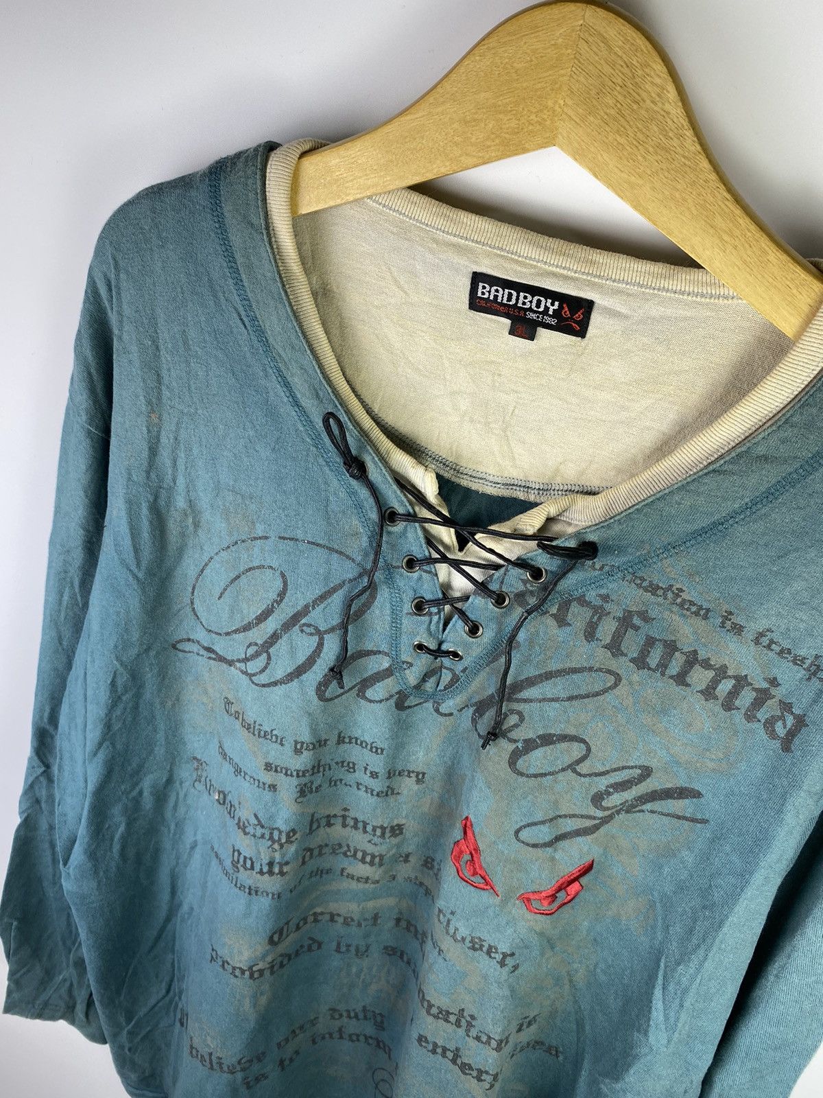 Hysteric Glamour × If Six Was Nine × Japanese Brand 2000s badboy poem double layer japanese style y2k Size US XL / EU 56 / 4 - 2 Thumbnail