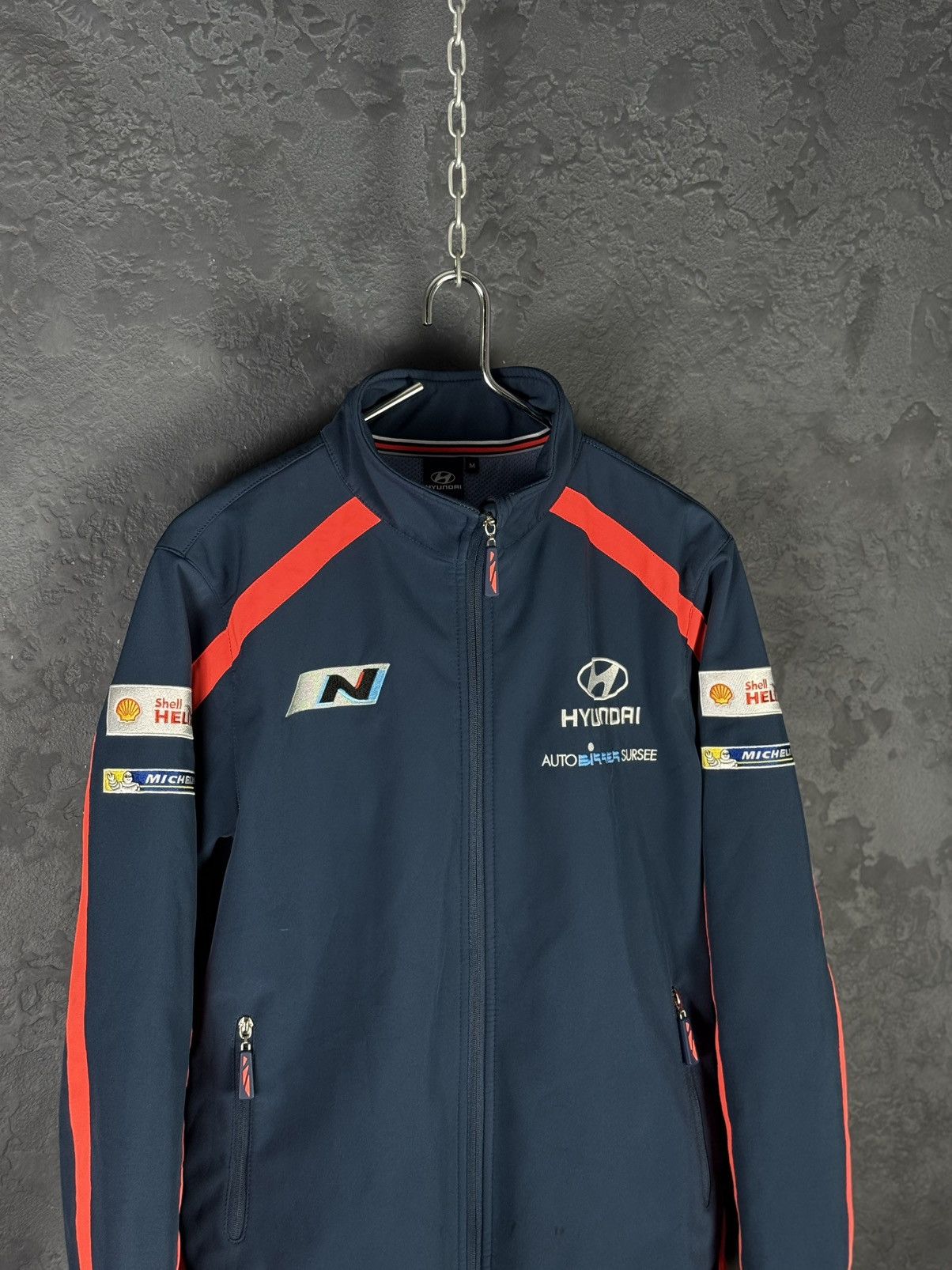 Vintage Men’s Hyundai WRC Softshell Windproof Racing Michelin Jacket Size US M / EU 48-50 / 2 - 5 Thumbnail