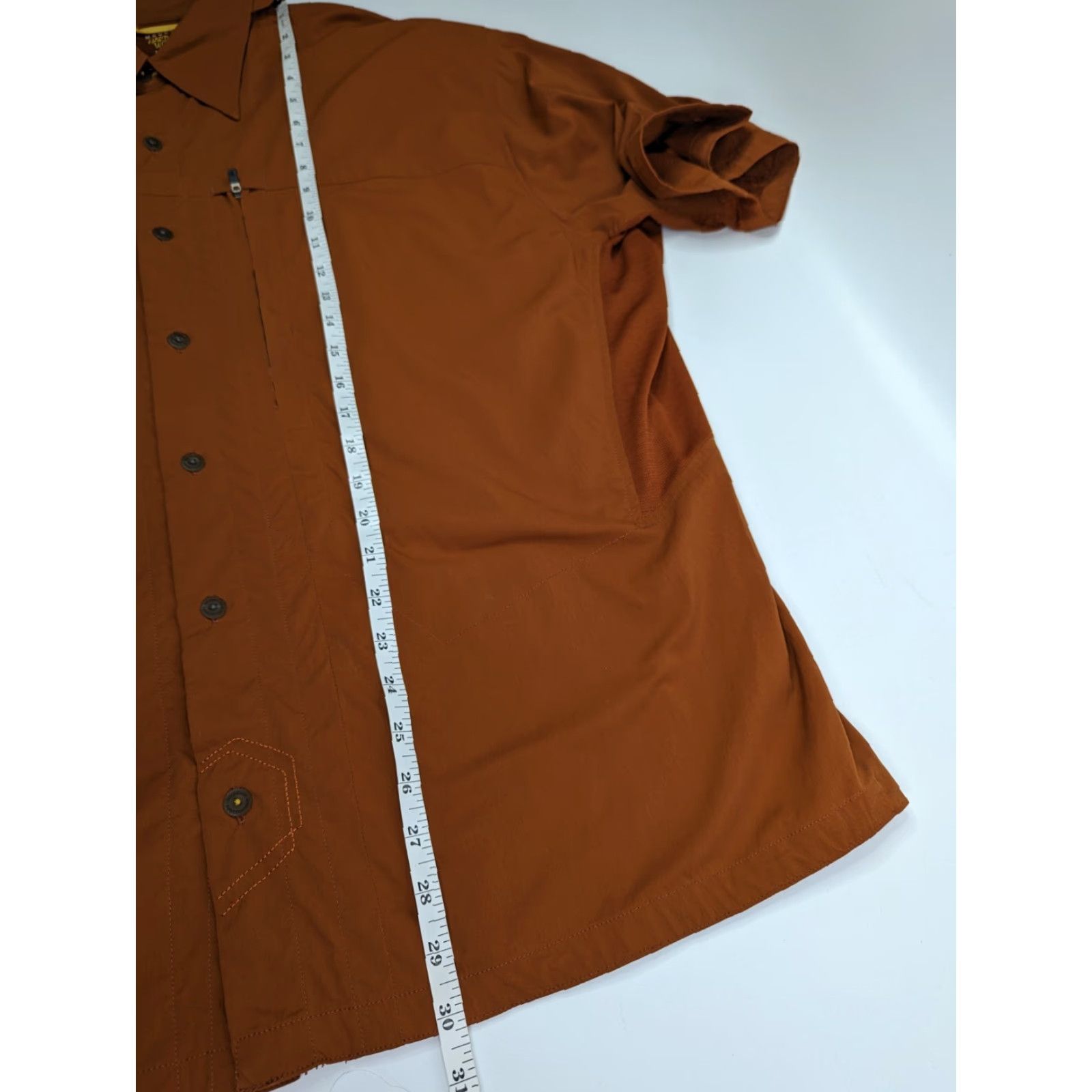 Mountain Hardwear Mountain Hardwear Shirt Men's XL Rust Orange Ravine Vented Hiking Outdoor Size US XL / EU 56 / 4 - 5 Thumbnail