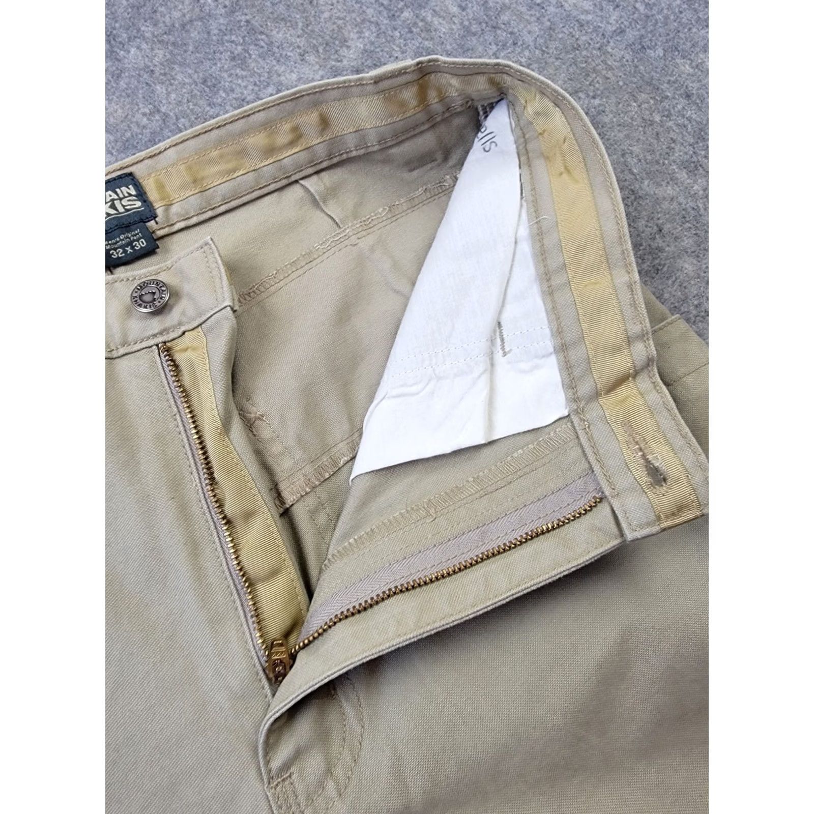 Mountain Khakis Mountain Khaki Pants Mens 30x30 Brown Pockets Outdoor Khakis Regular Slim Front Flat Front Size US 30 / EU 46 - 5 Thumbnail