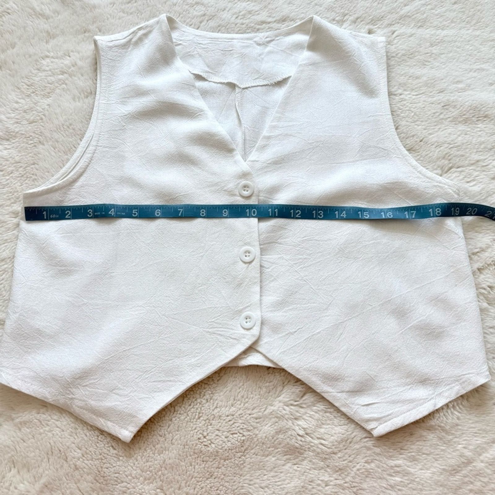 Other Women tank white top size 6 US Size M / US 6-8 / IT 42-44 - 4 Thumbnail