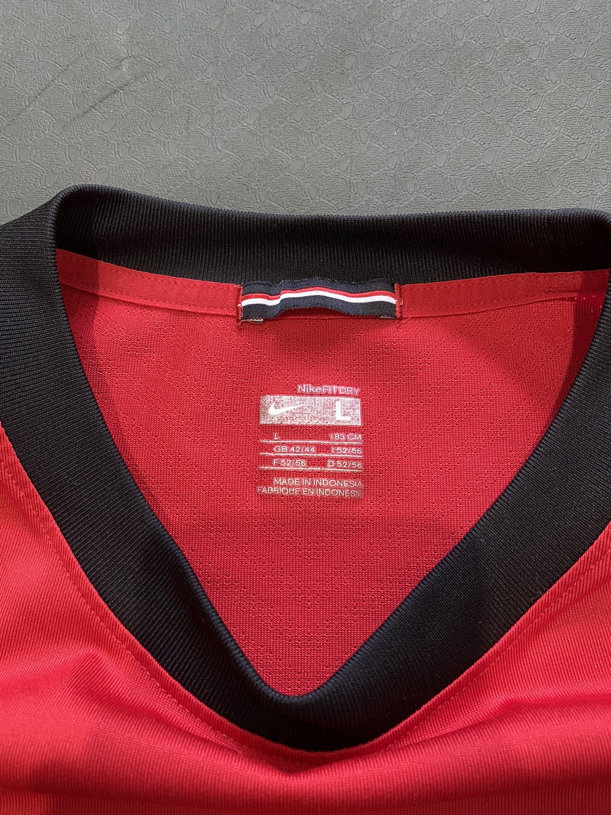 Nike Manchester United Shirt Red Home Kit 2008 2009 Nike Jersey Size US L / EU 52-54 / 3 - 5 Thumbnail