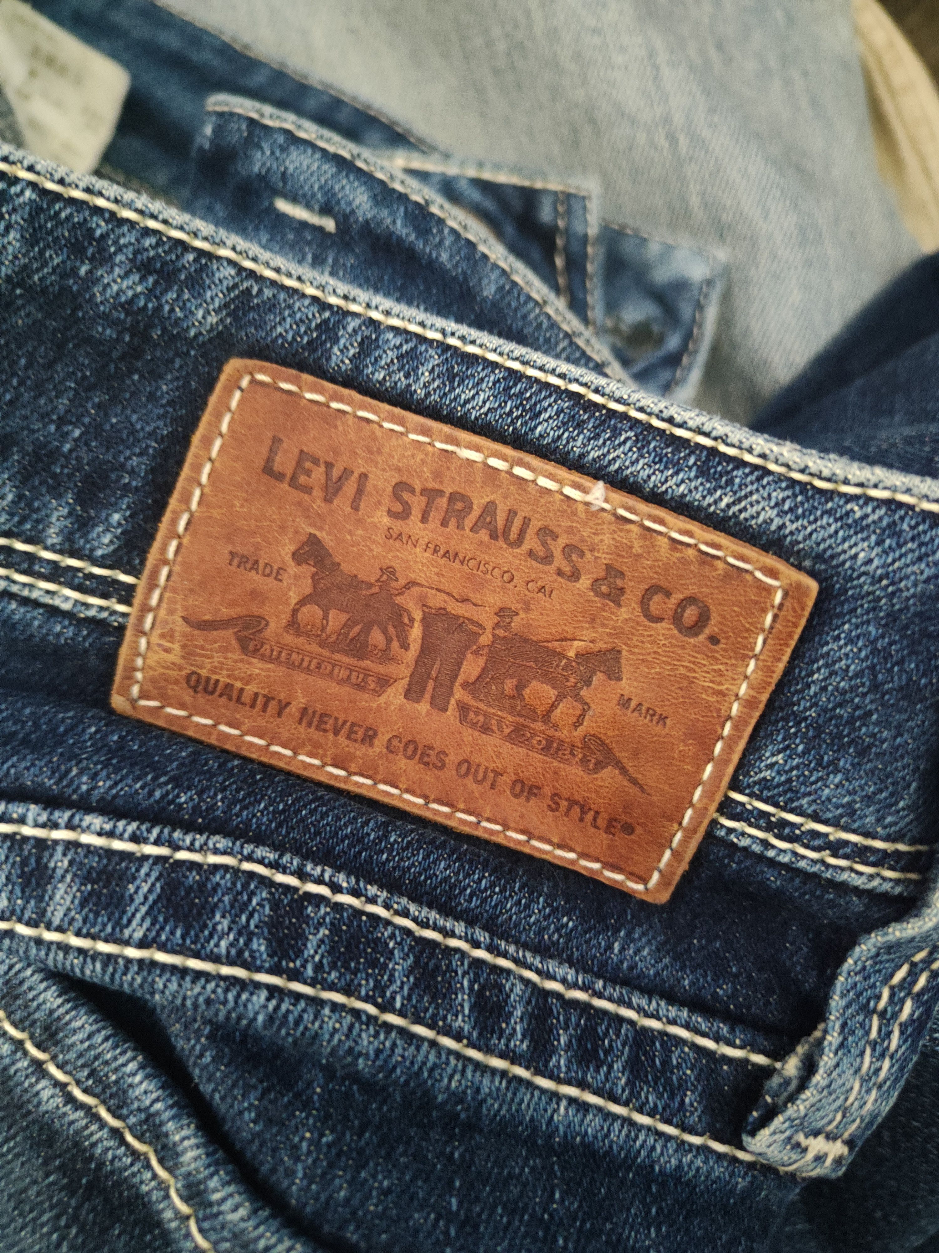 Levi's DL Levi's Blue Distressed Ripped Jeans #46-827 Size 27" / US 4 / IT 40 - 17 Thumbnail