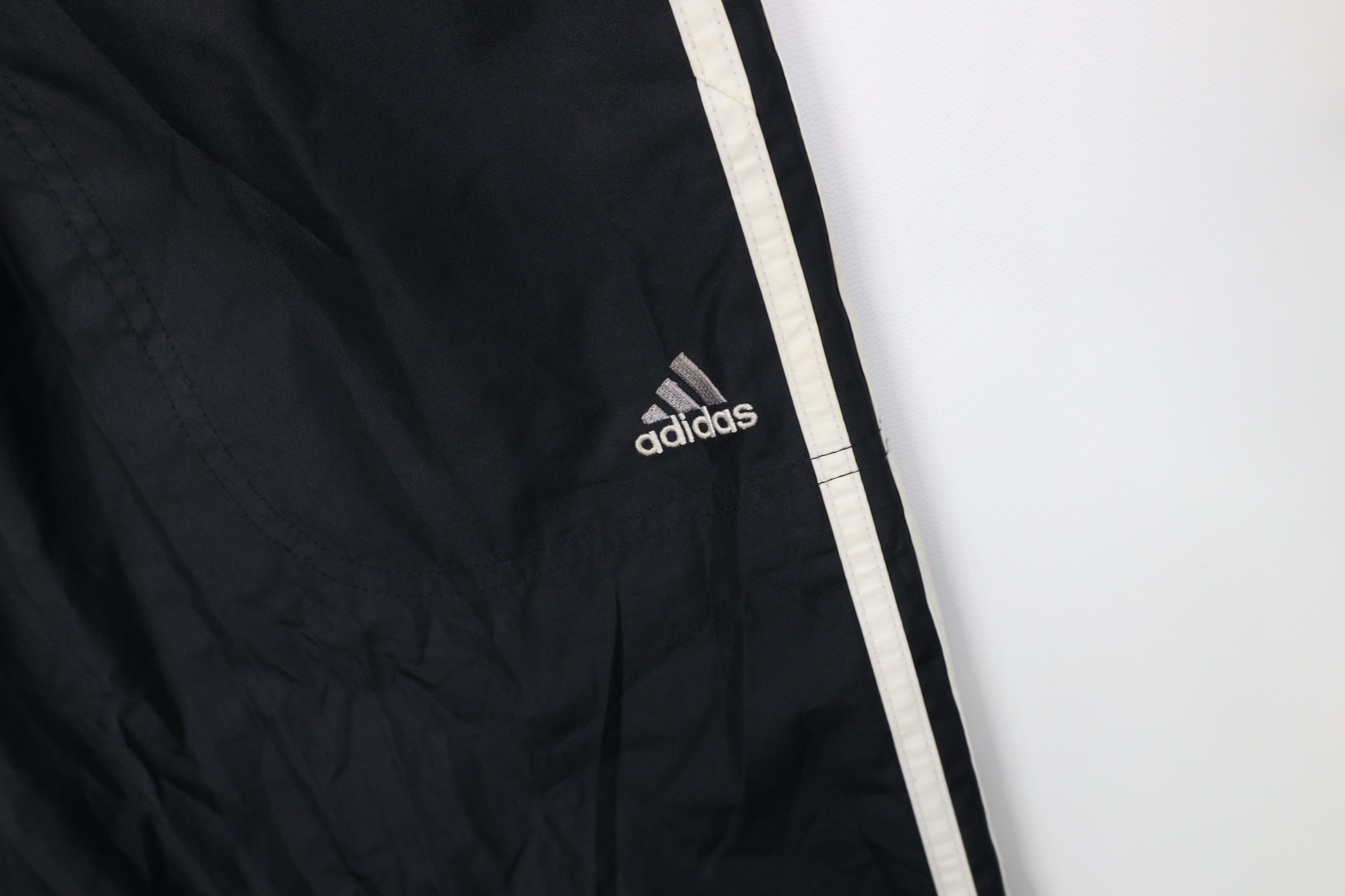 Adidas Vintage Y2K 2001 Adidas Striped Lined Windbreaker Pants Size US 32 / EU 48 - 6 Thumbnail