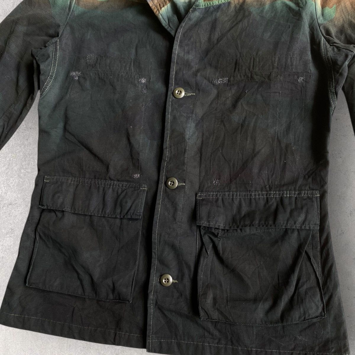 Maharishi Maharishi Upcycled Dyed Camo Blazer Jacket Size US S / EU 44-46 / 1 - 2 Thumbnail