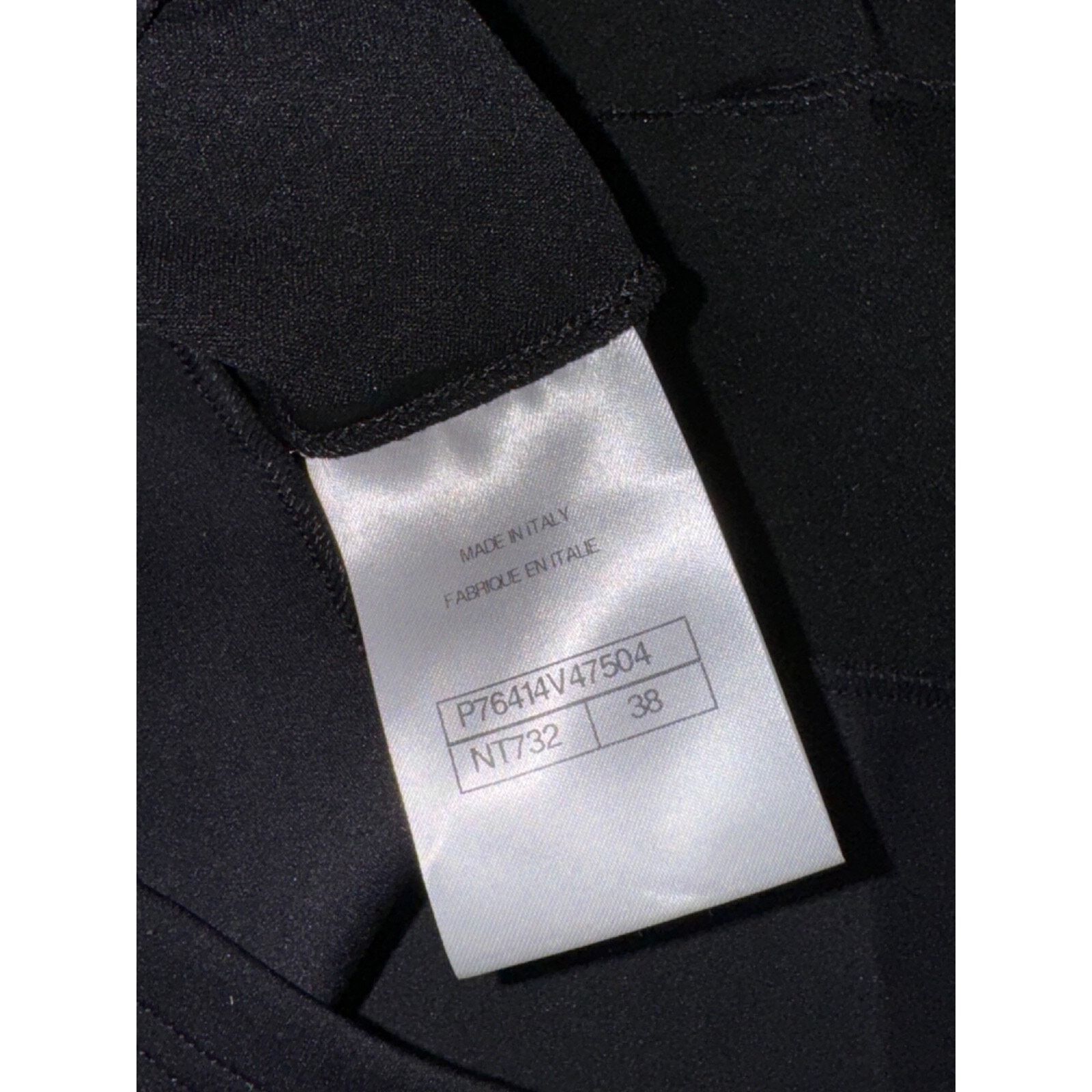 Chanel Chanel 24C Black White Neoprene Jersey Top T Shirt 38 Size XS / US 0-2 / IT 36-38 - 22 Thumbnail