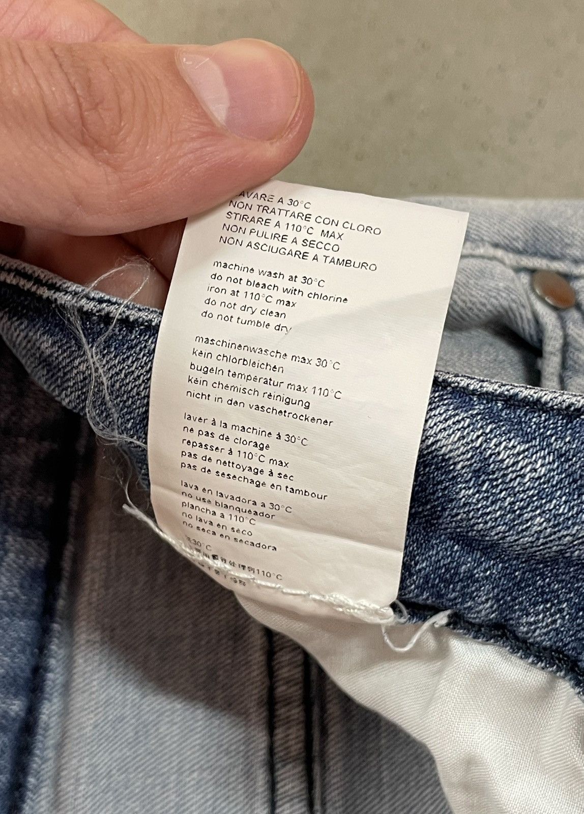 Represent Clo. Vintage Represent Distressed Jeans made in Italy Size US 30 / EU 46 - 11 Thumbnail